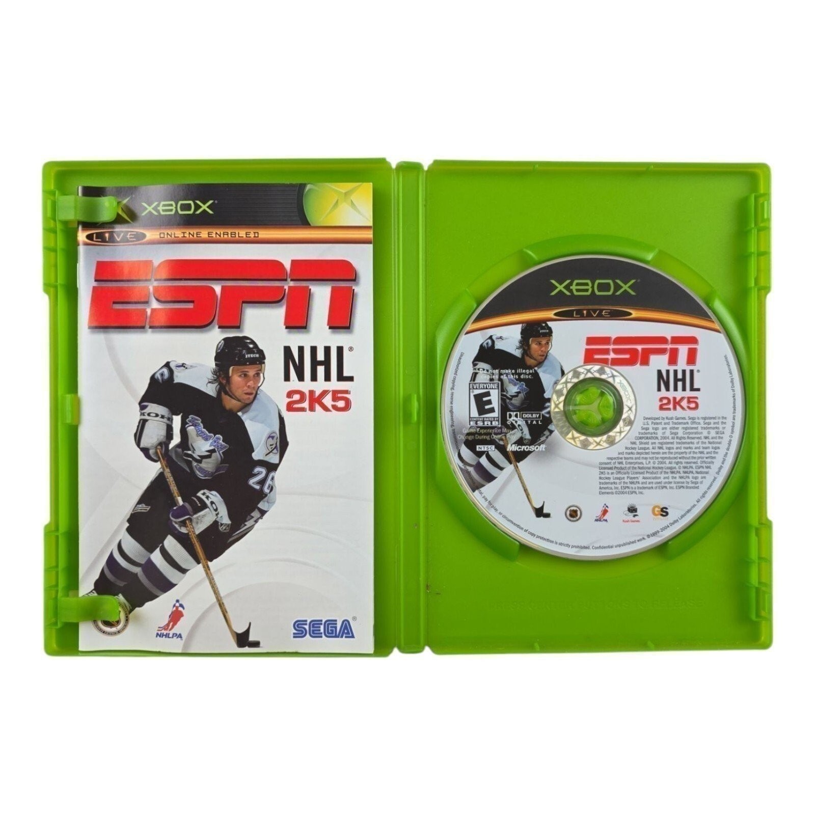 NFL Football, MVP Baseball 2003, NHL 2K5, FIFA World Cup Germany 2006 Game Lot 4