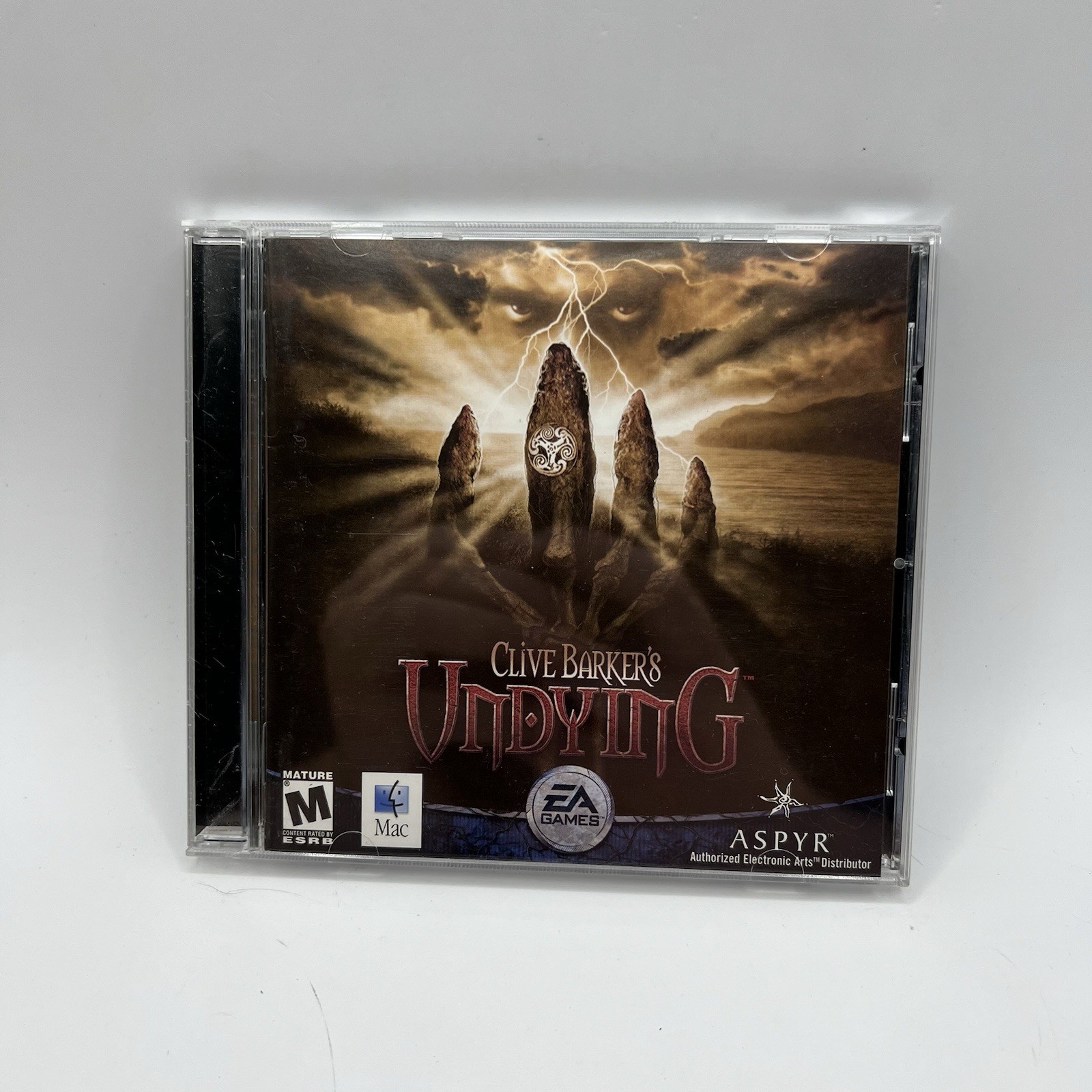 Clive Barker’s Undying EA Games / Aspyr for Mac CD-ROM Complete in Box