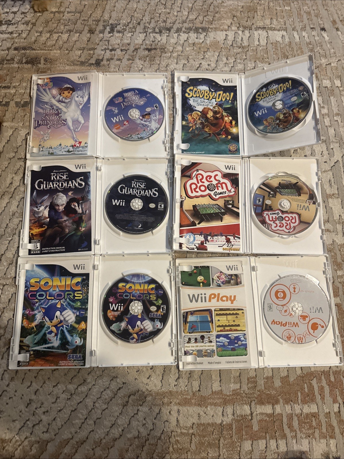 Wii Games Bundle: 8 Assorted Games, All Tested