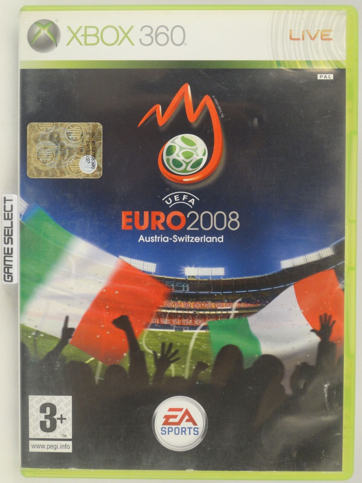 UEFA EURO 2008 Austria-Switzerland Xbox 360 PAL Complete