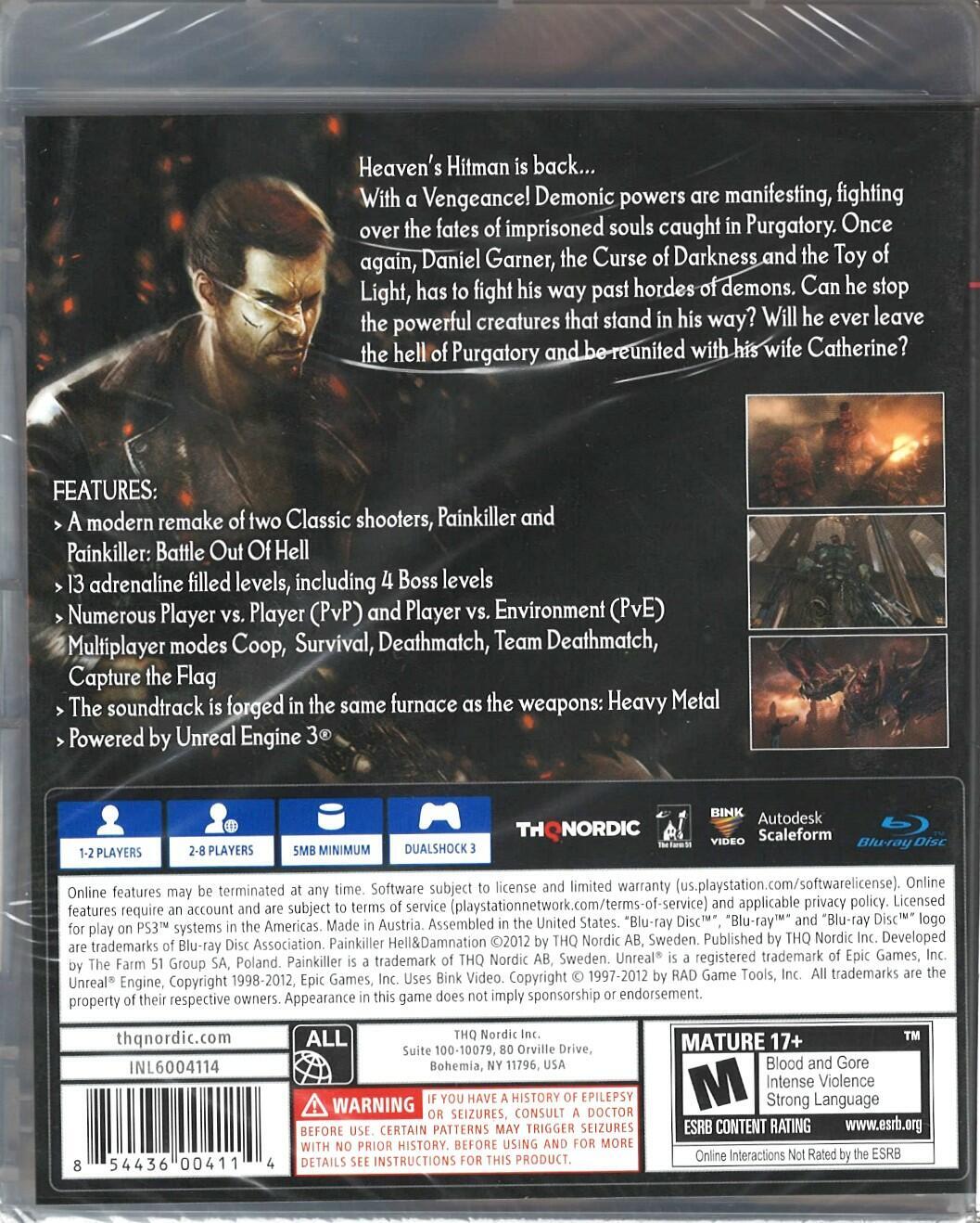 Painkiller: Hell and Damnation – PlayStation 3