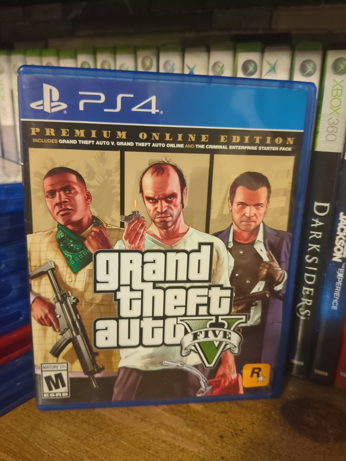 Grand Theft Auto V Premium Online Edition (Sony Playstation 4, 2018)