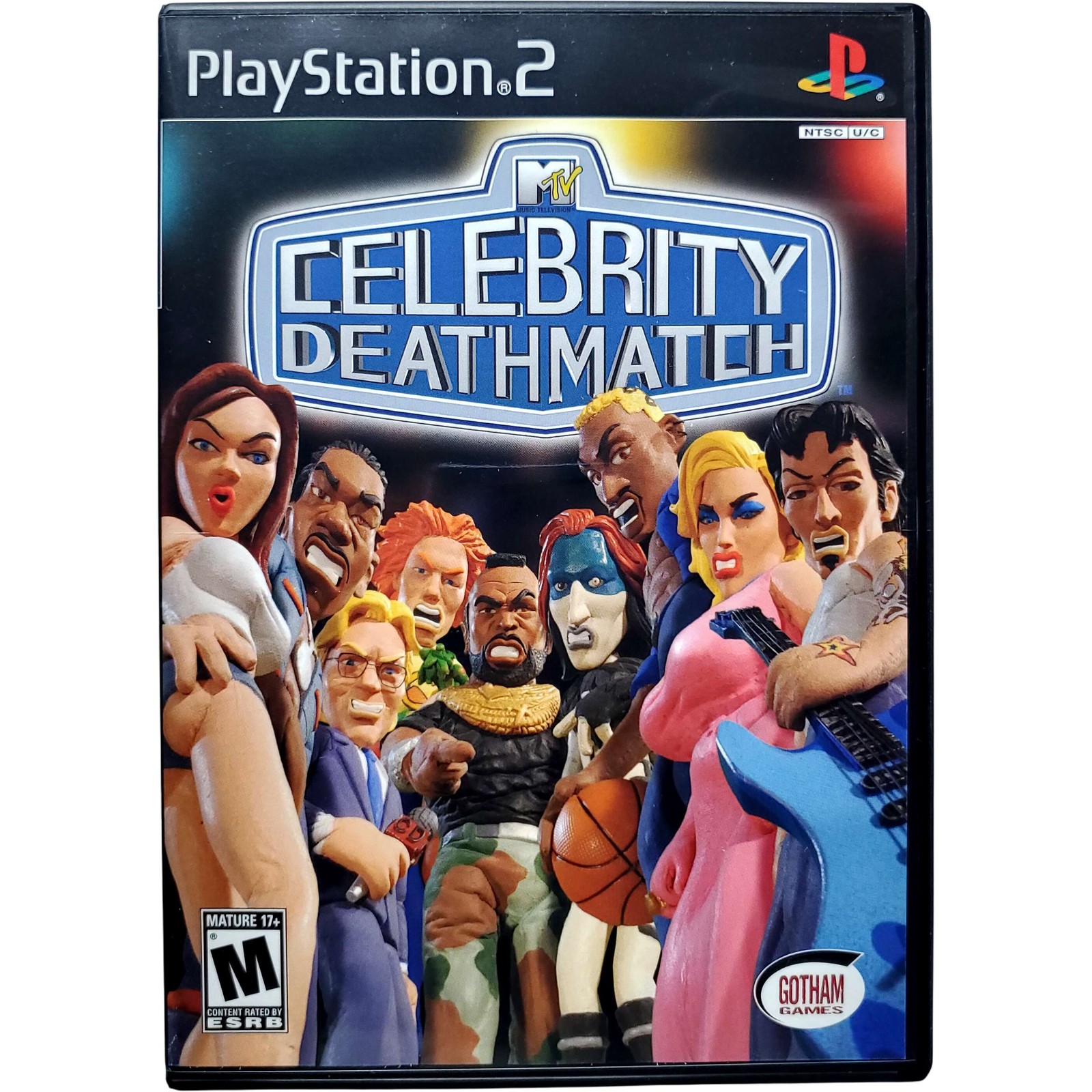 MTV Celebrity Deathmatch – Sony Playstation 2 PS2 Pristine Tested Authentic