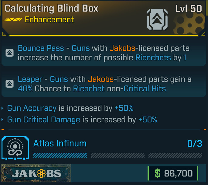 Borderlands 4 – JAKOBS LEGENDARY ENHANCEMENTS – 100% CHARITY! (PC/PS/XBOX)