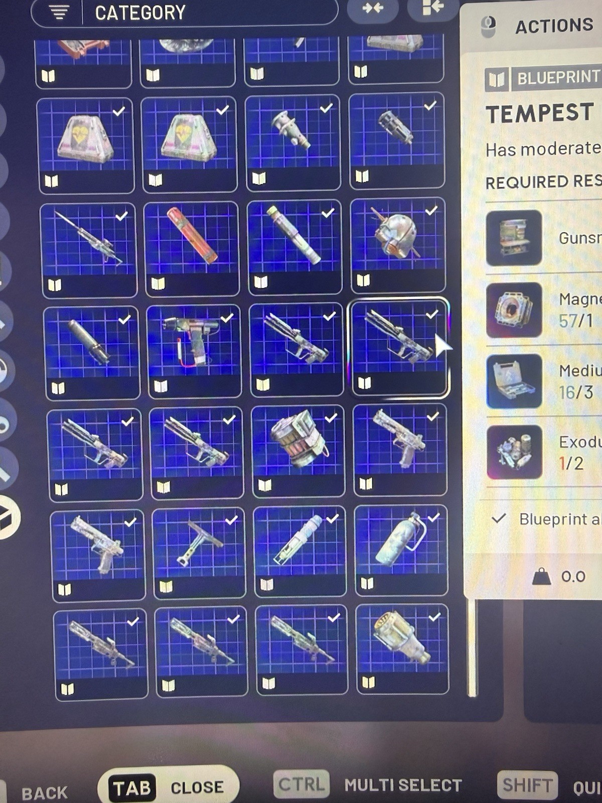 Tempest Blueprint Arc Raiders
