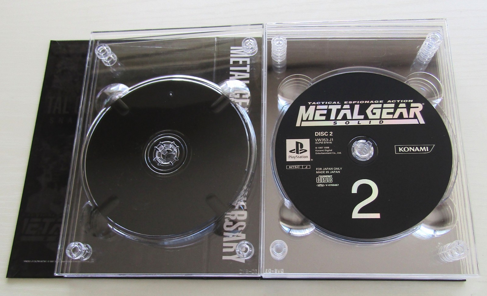 Metal Gear Solid 20th Anniversary Collection 1987-2007 PS1 PSP PS2