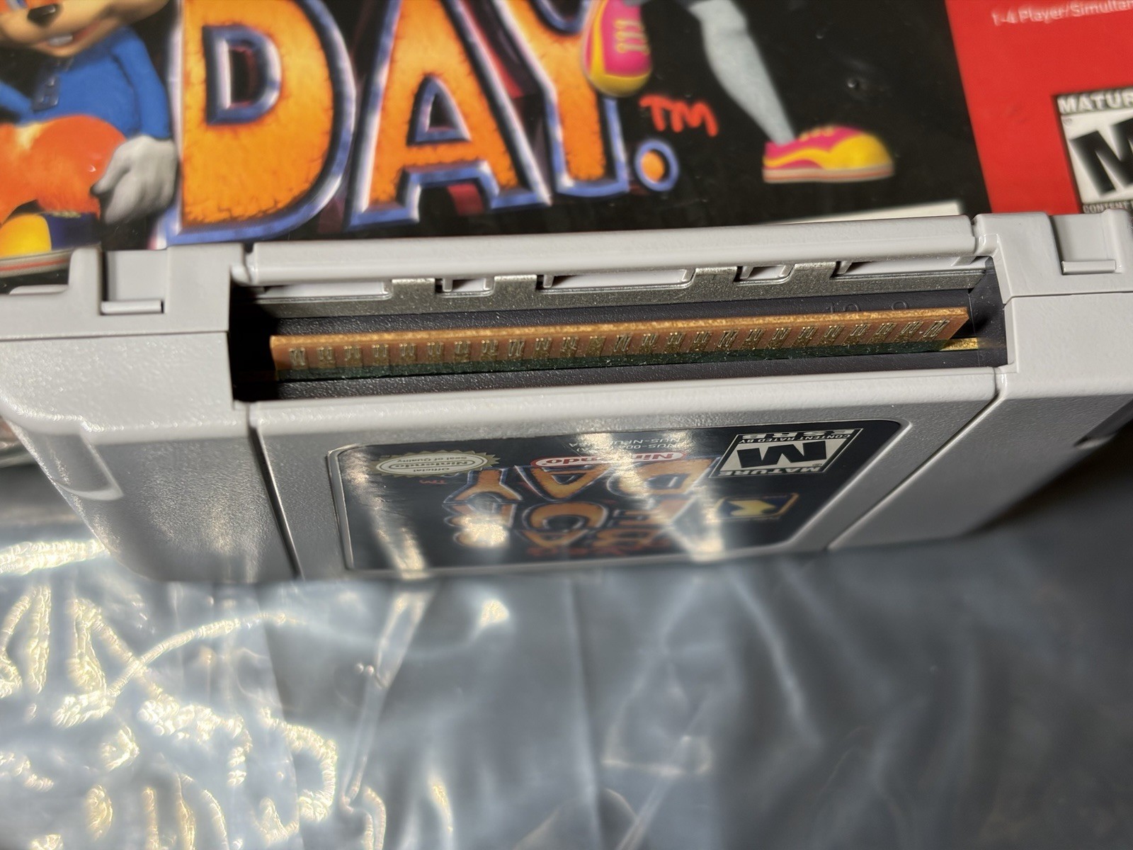 Conker’s Bad Fur Day Nintendo 64 N64 Game Complete Excellent