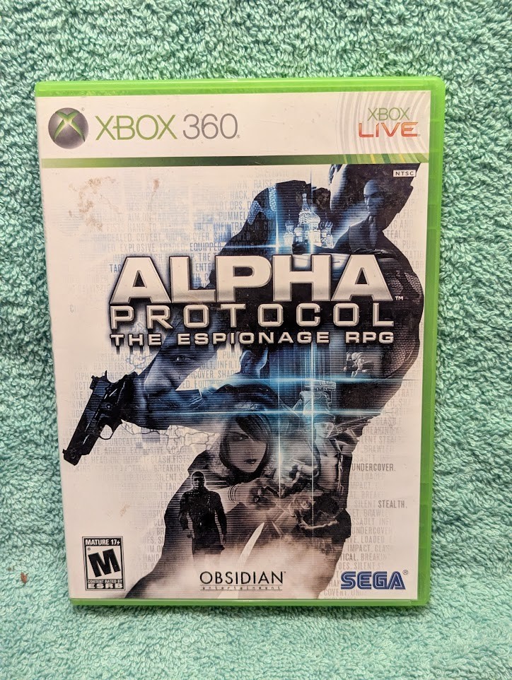 Alpha Protocol The Espionage RPG – Xbox 360 Complete CIB Game Tessted / Working