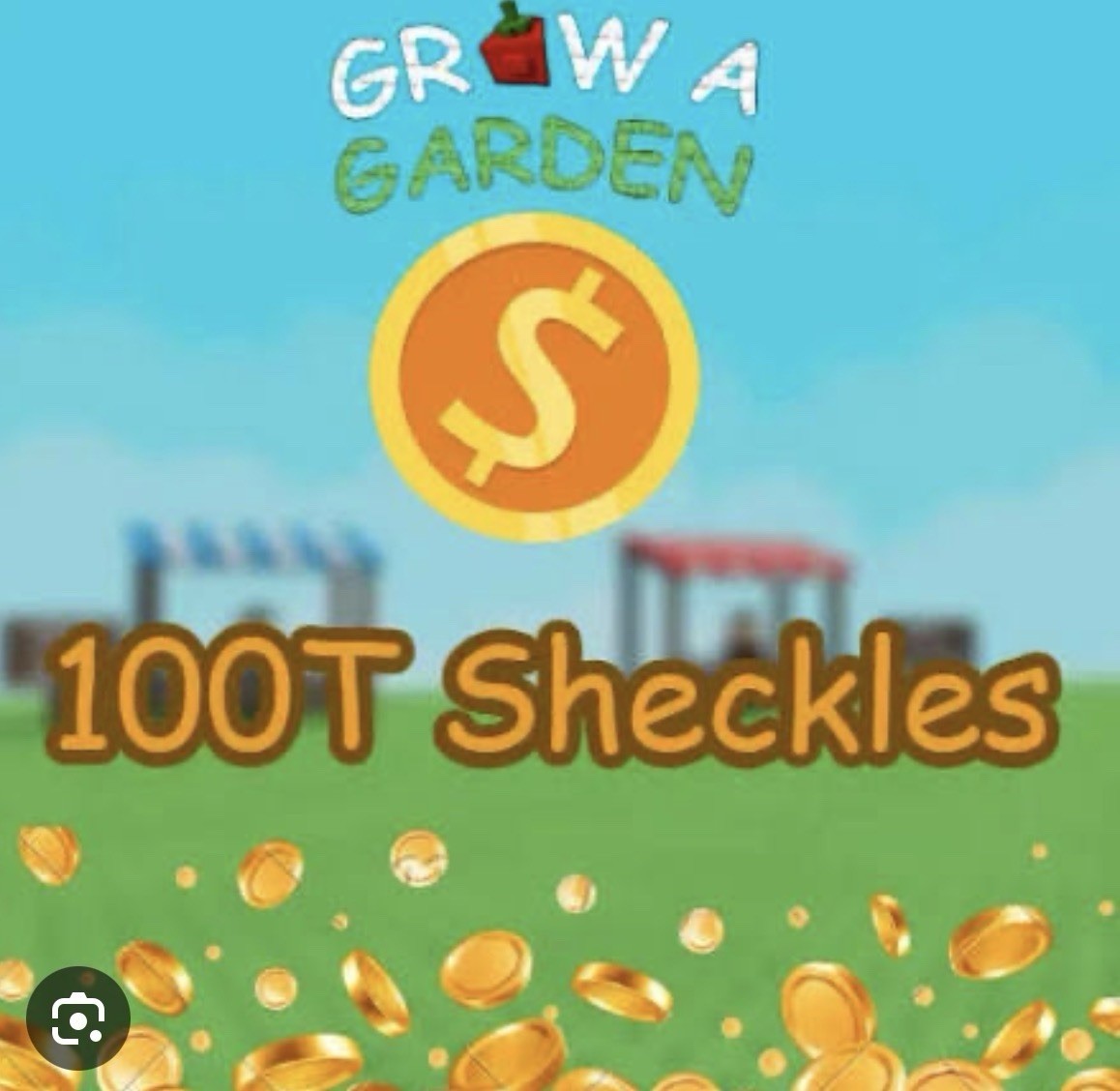 Roblox Grow a Garden: 100T Sheckles Virtual Item (Roblox) 2024 Farming