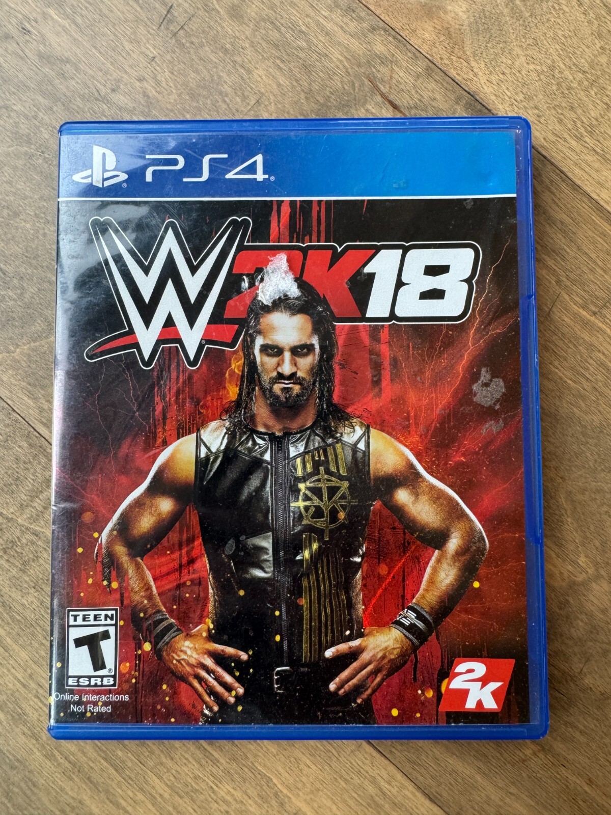 WWE 2K18 (Sony PlayStation 4, PS4, 2017) No Manual