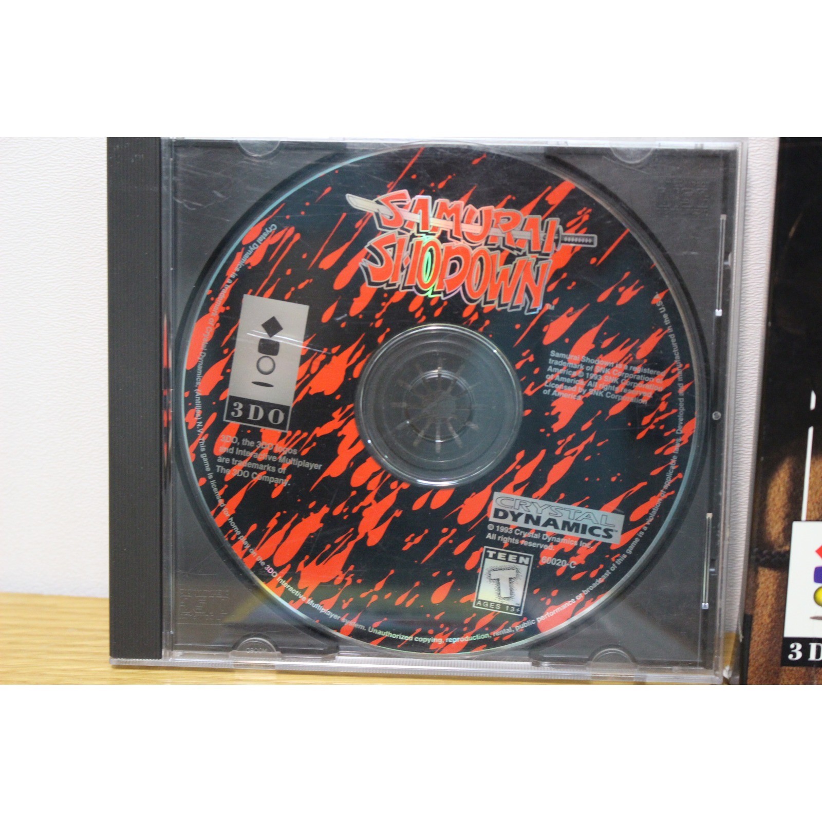 Samurai Shodown Showdown 3DO Long Box Complete w/ Manual Inserts SNK Tested