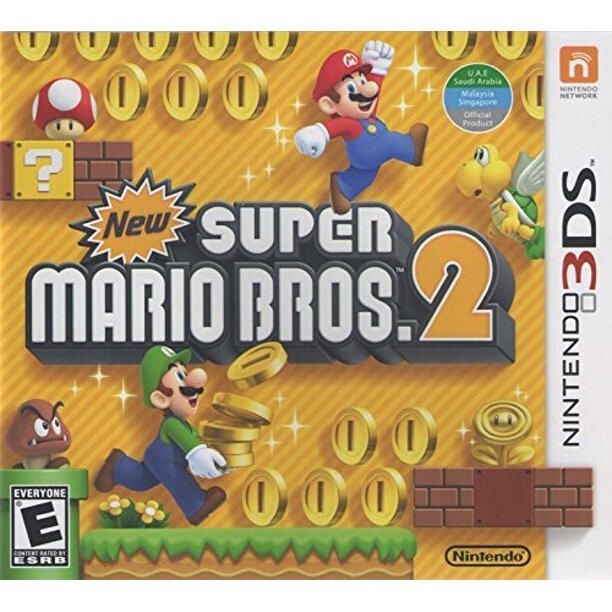 New Super Mario Bros. 2 3DS Brand New Game (Multiplayer, Platform 2012)