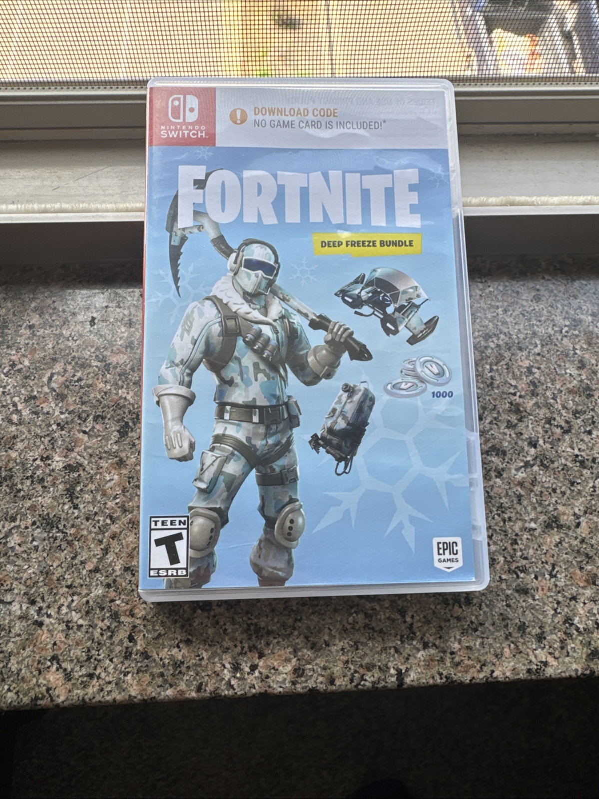 Fortnite Deep Freeze Bundle Switch *Very Rare* Unused Codes! Extremely Rare