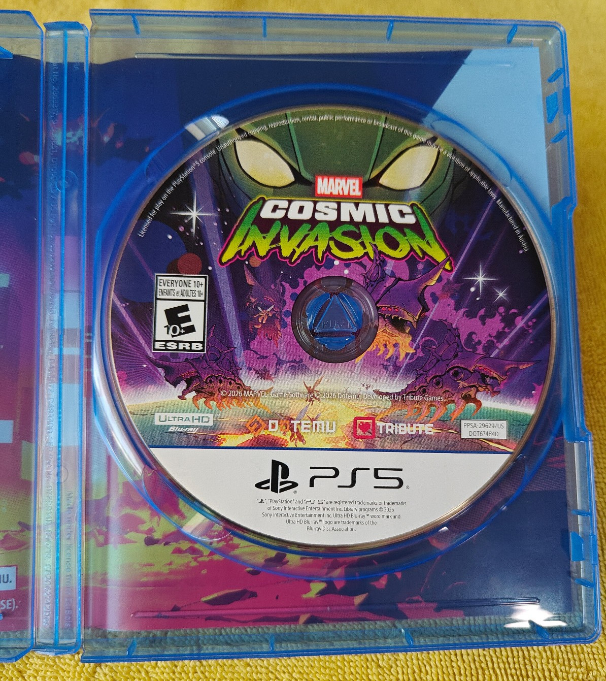 Marvel Cosmic Invasion (PlayStation 5 PS5) CIB Clean and Tested