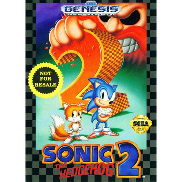 Sonic Hedgehog 2 (Sega Genesis) Cart Only