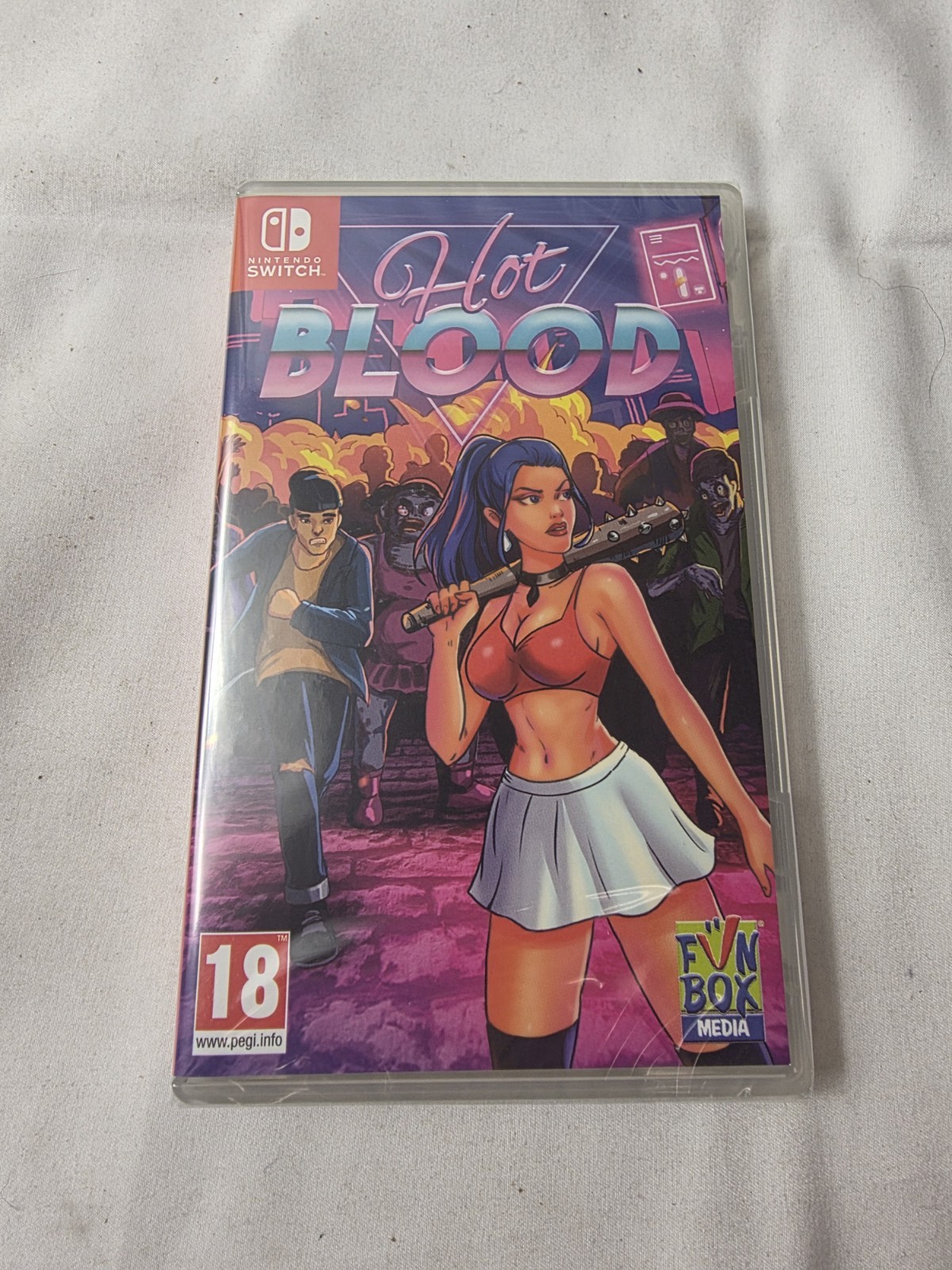 Hot Blood Nintendo Switch Factory Sealed Brand New Game