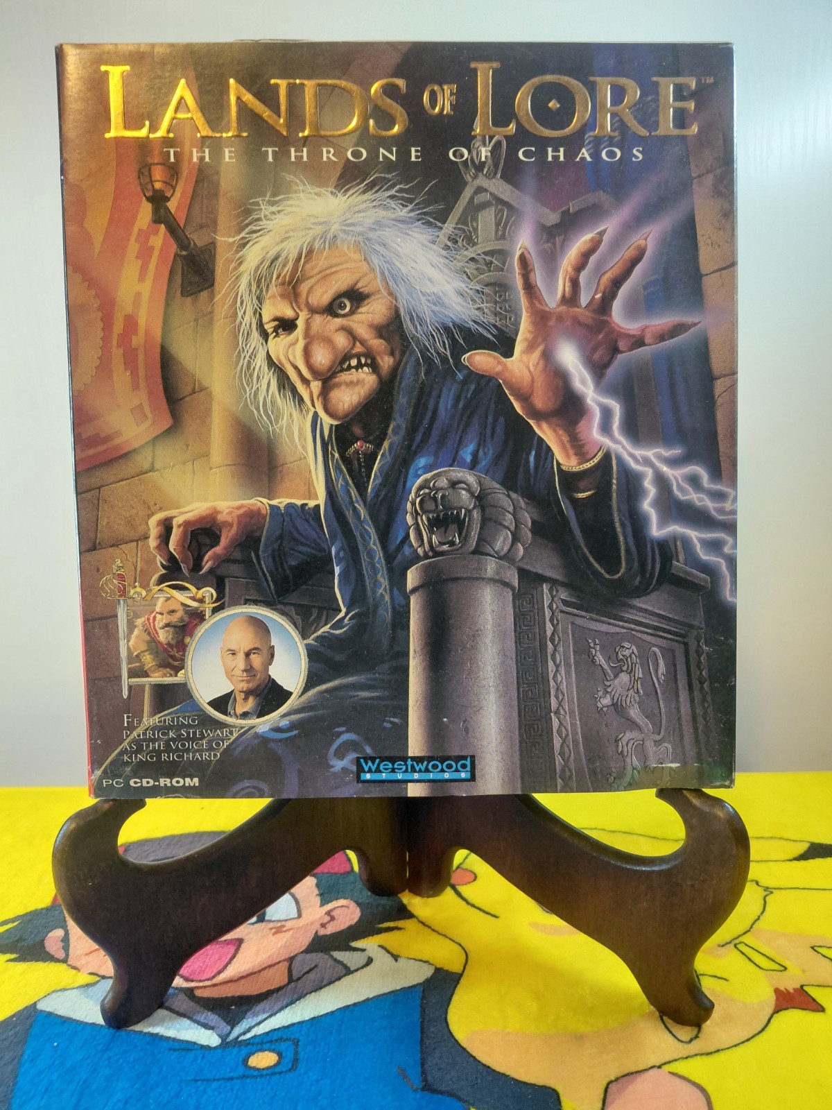 1994 Westwood Studios Lands of Lore Throne of Chaos PC CD-ROM – Big Box – CIB