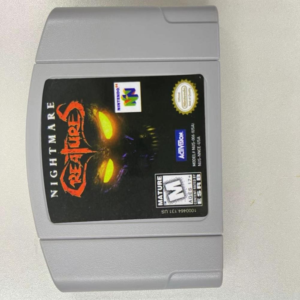 Nightmare Creatures – Nintendo 64 (N64) Limited release Complete set