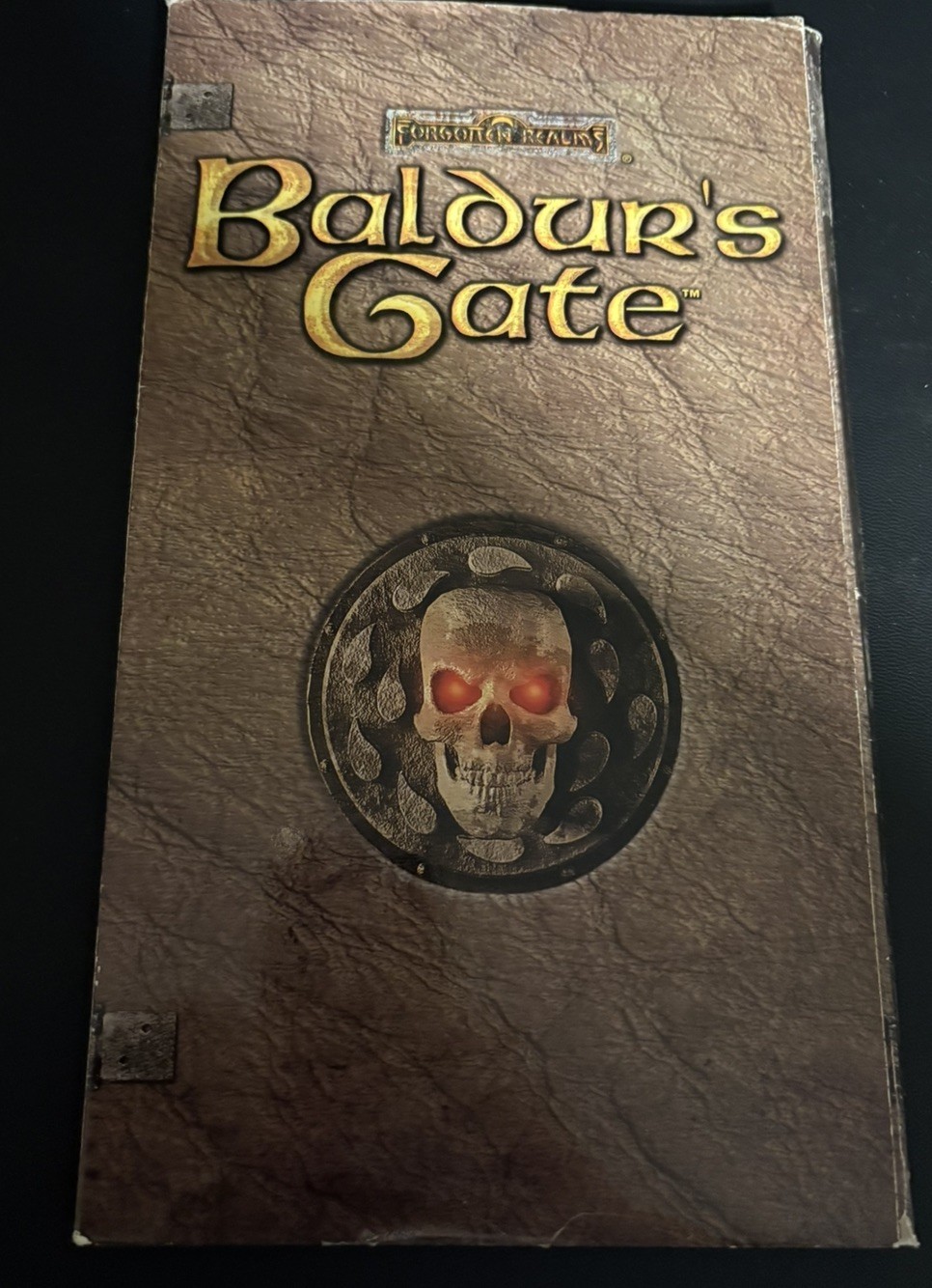 Forgotten Realms Baldur’s Gate PC CD-ROM 5 Discs + Manual and Map 1998 Untested