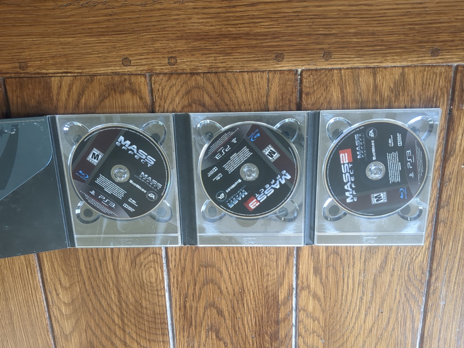 Mass Effect Trilogy 1 2 3 PS3 (Sony PlayStation 3, 2012) Complete CIB NEAR MINT