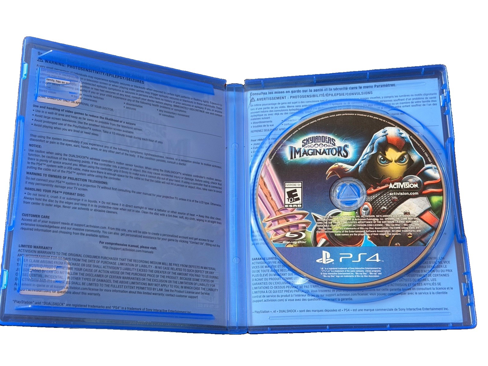 Skylanders Imaginators PS4 Sony PlayStation 4 Game CIB Power Base & Figure