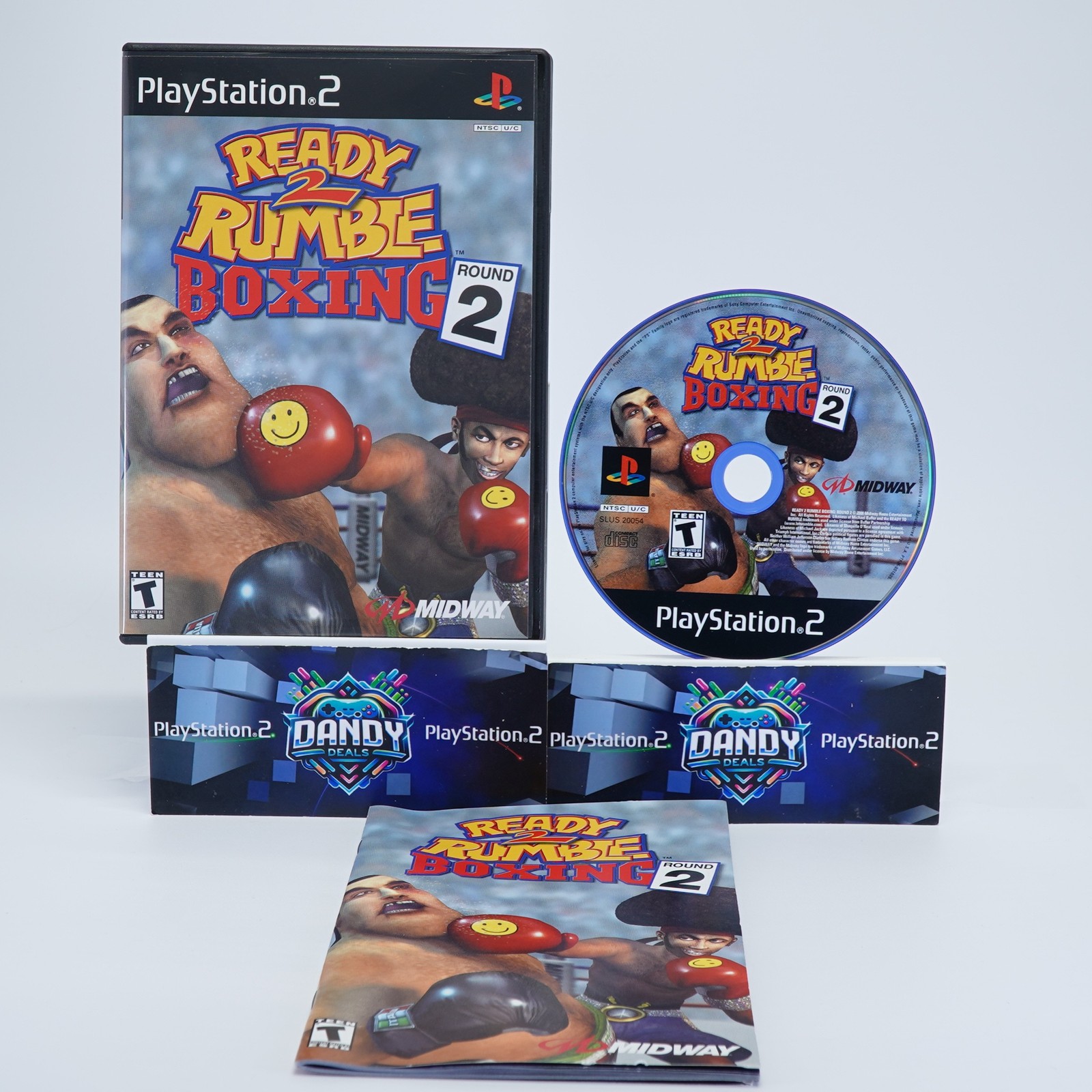 Ready 2 Rumble Boxing Round 2 PS2 CIB W/ Manual – PlayStation 2