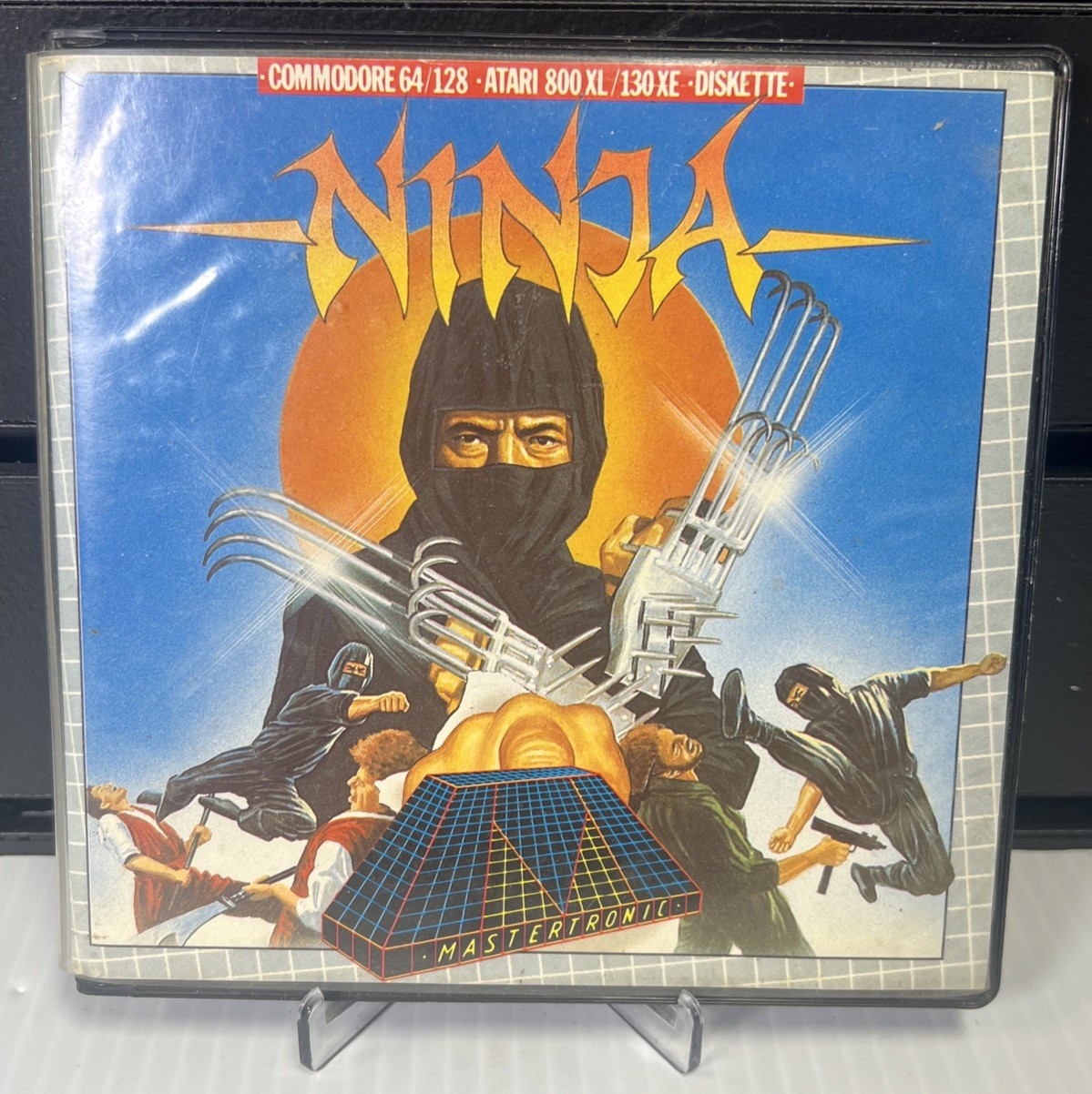 Ninja Mastertronic Commodore 64/128 Atari 800 XL/130 XE Diskette