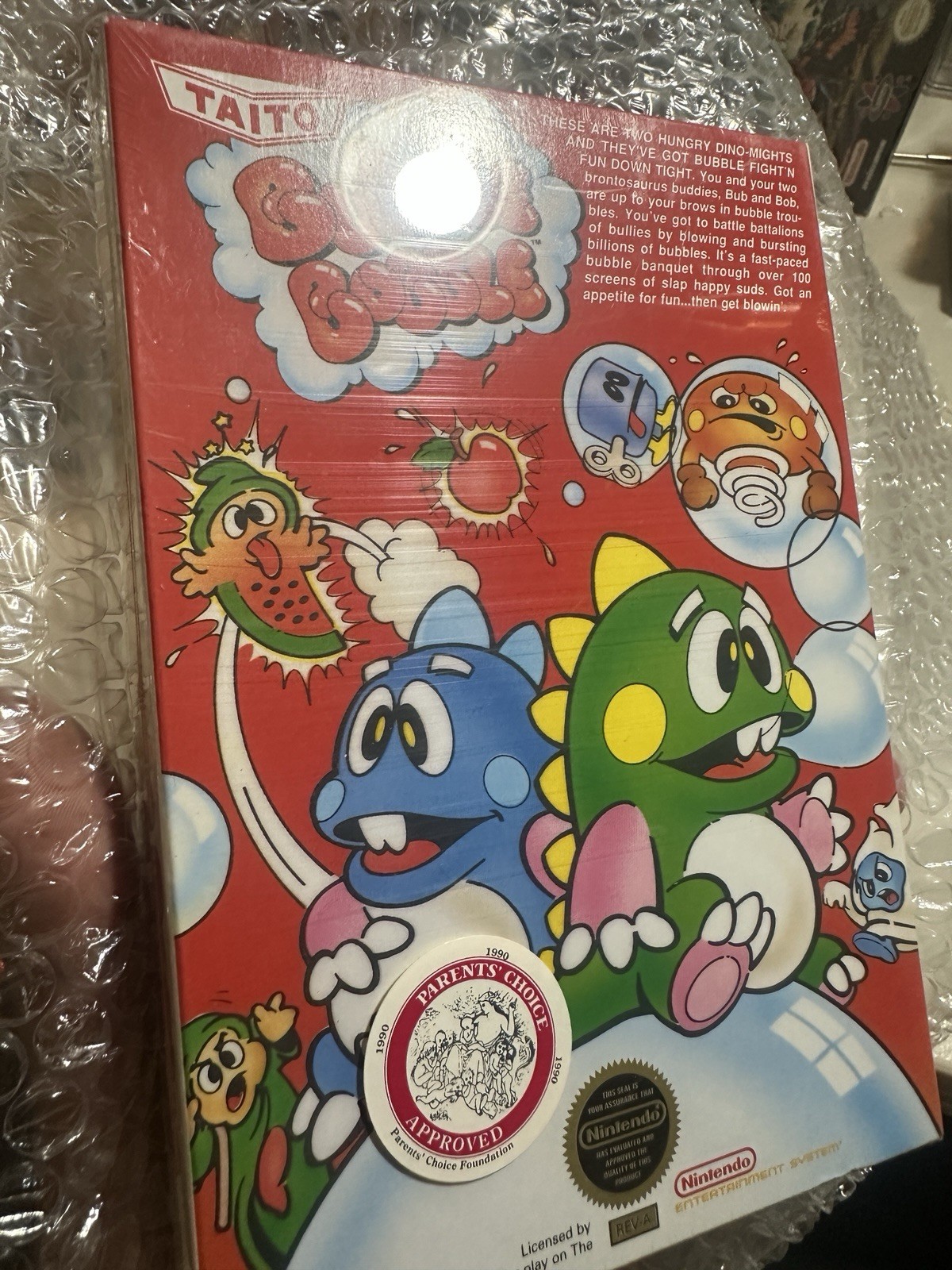 Bubble Bobble (Nintendo NES, 1988) Brand New Sealed Clean Rare