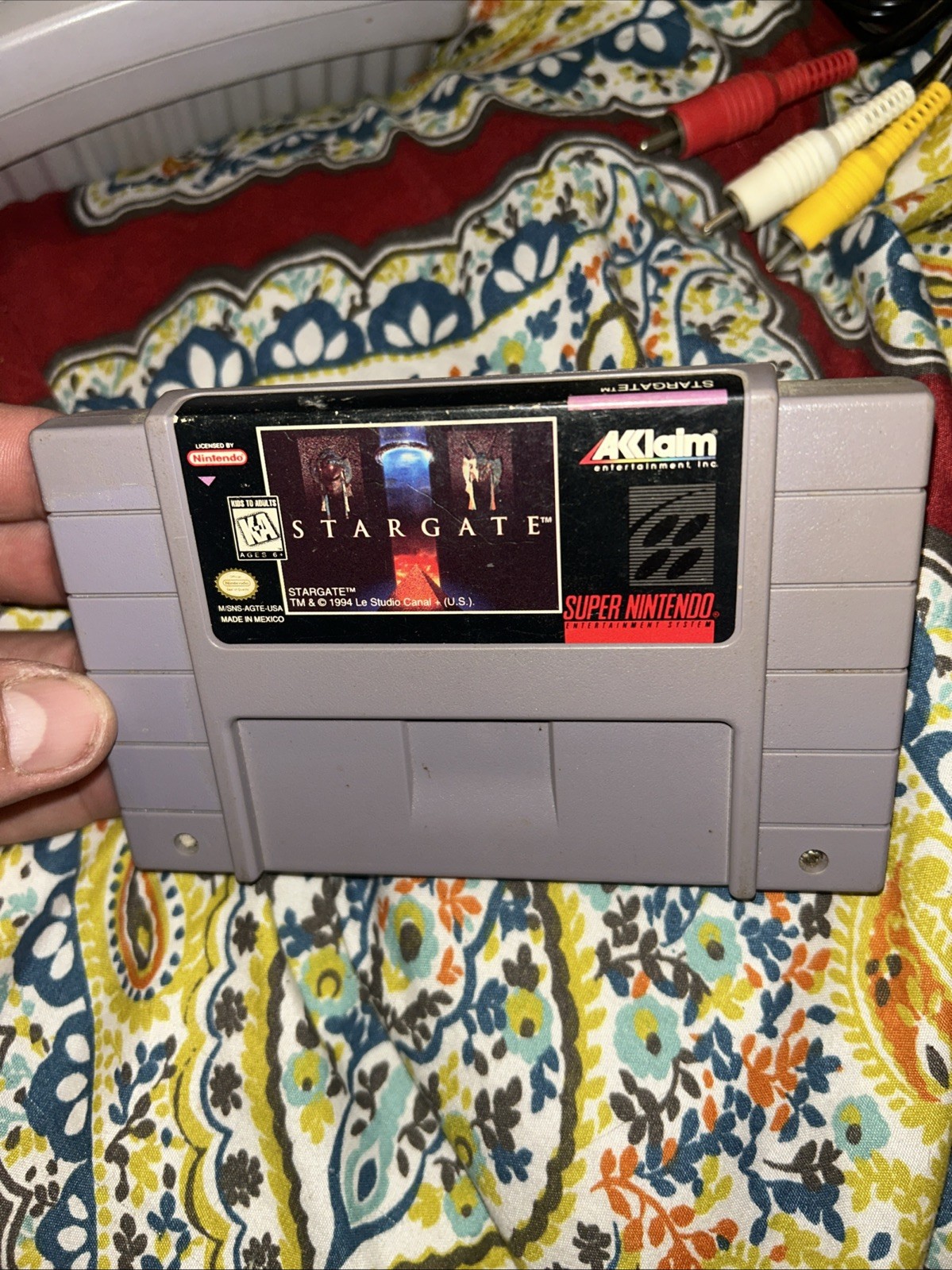 Stargate (Super Nintendo SNES) Authentic & Tested