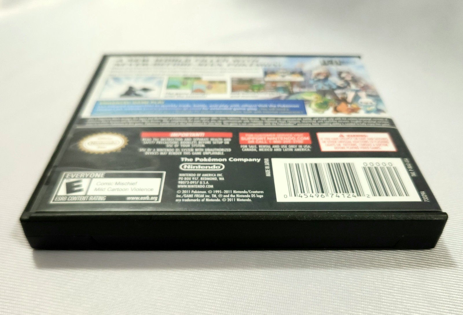 Pokemon White Version Nintendo DS 2011 Authentic CIB Tested Excellent 1st Print