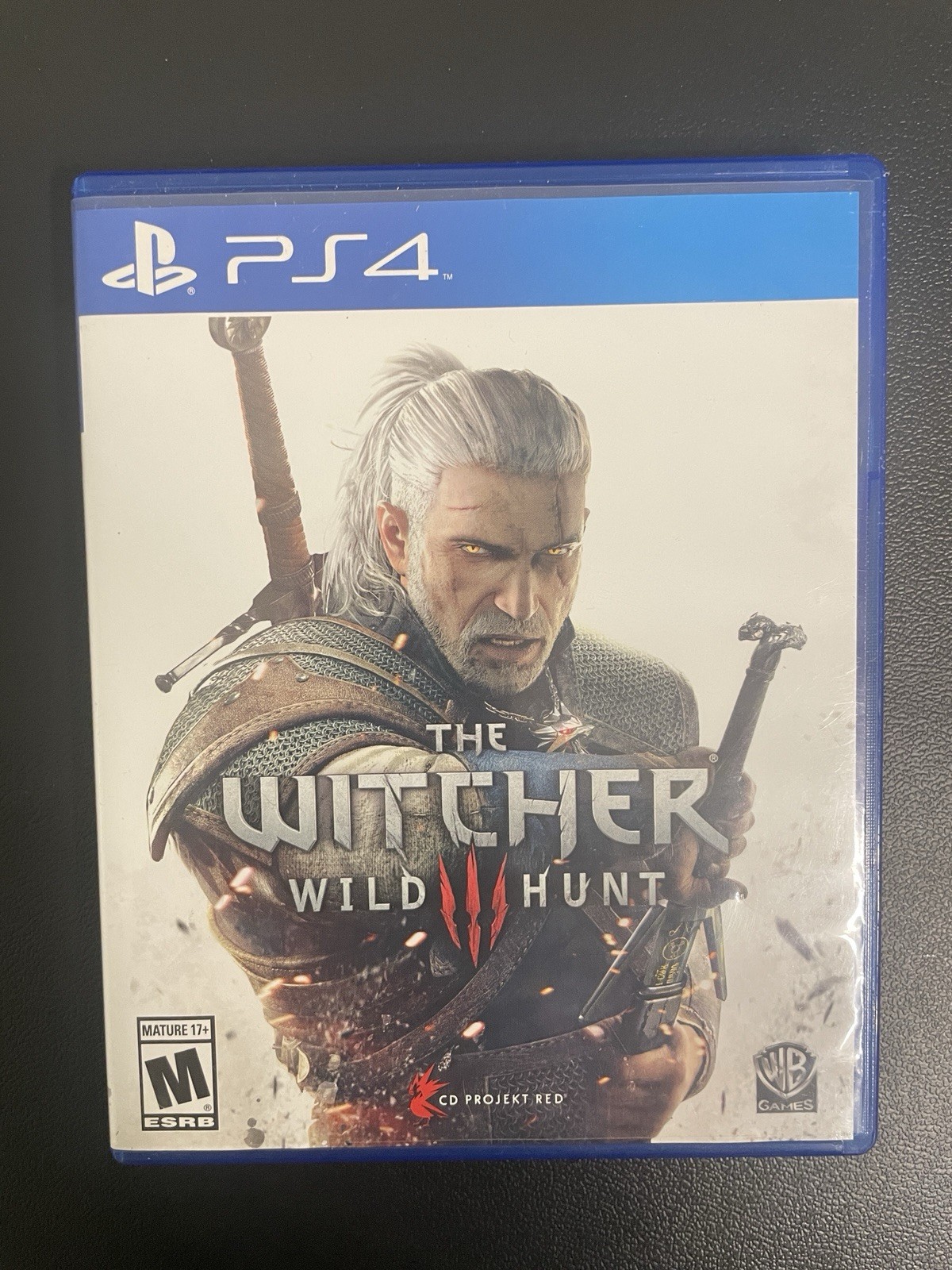 CD Projekt RED The Witcher 3: Wild Hunt PS4 M RPG Manual Soundtrack Map Stickers