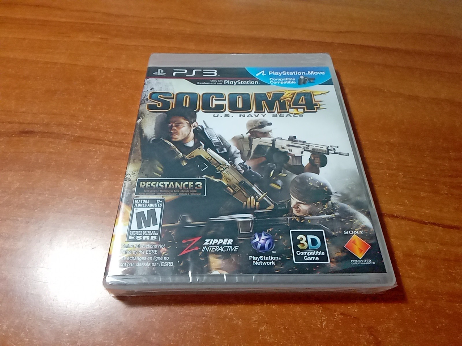 *BRAND NEW* SOCOM 4: U.S. Navy SEALs (Sony PlayStation 3 PS3, 2011) *SEALED*