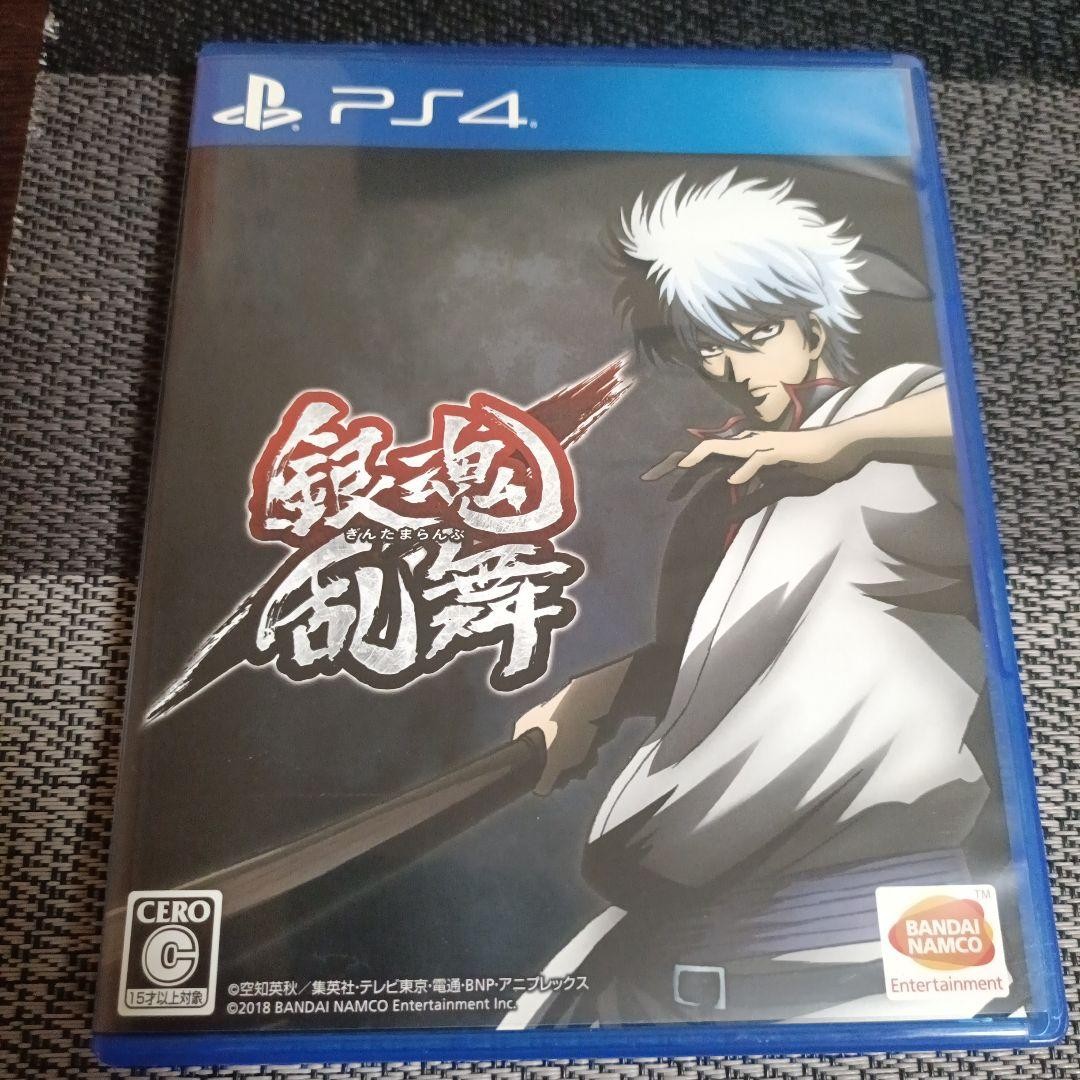 Bandai Namco Entertainment Gintama Rumble PS4 Game NTSCJ Used clean
