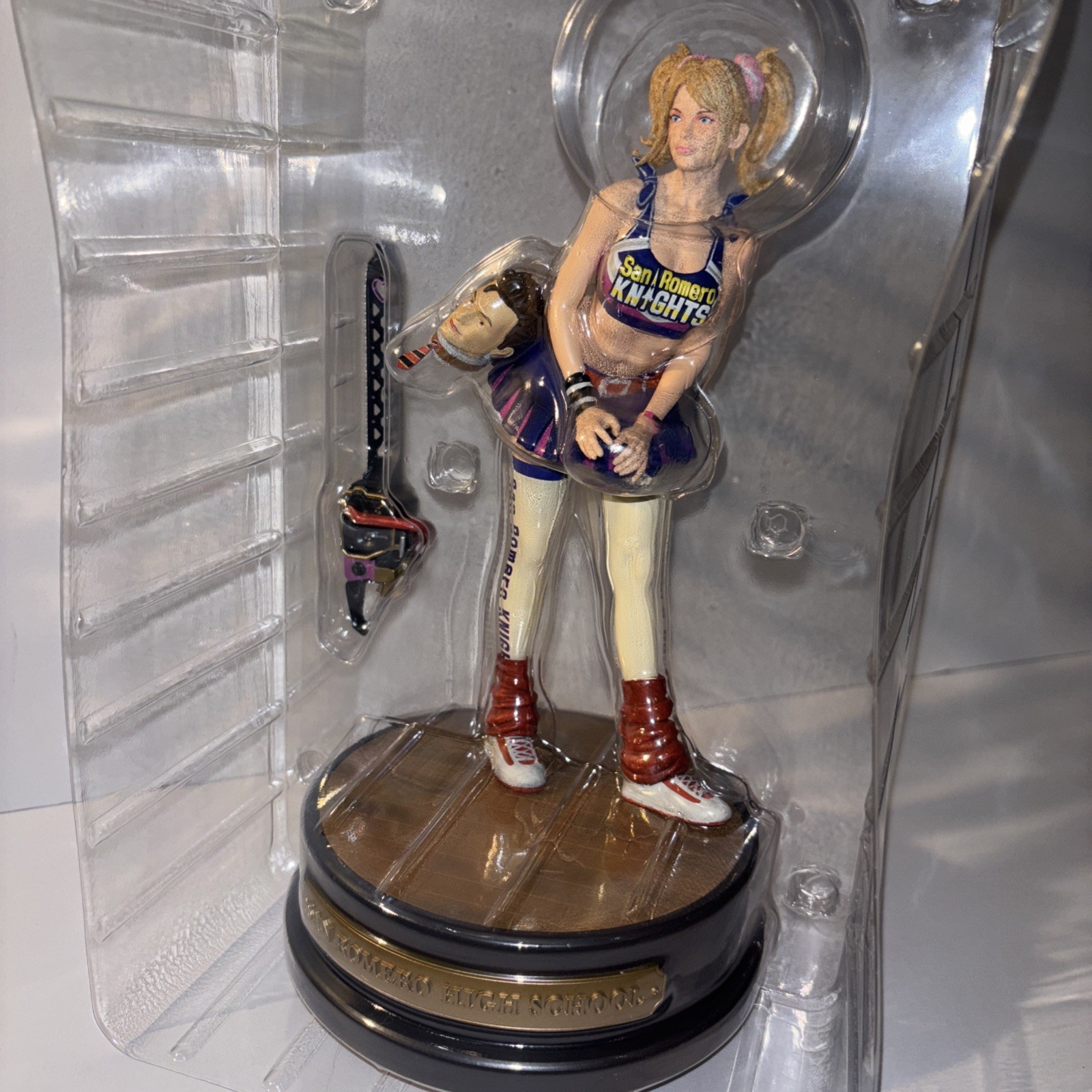 LOLLIPOP CHAINSAW REPOP NINTENDO SWITCH 2 LIMITED RUN GAMES & CHEERLEADER STATUE