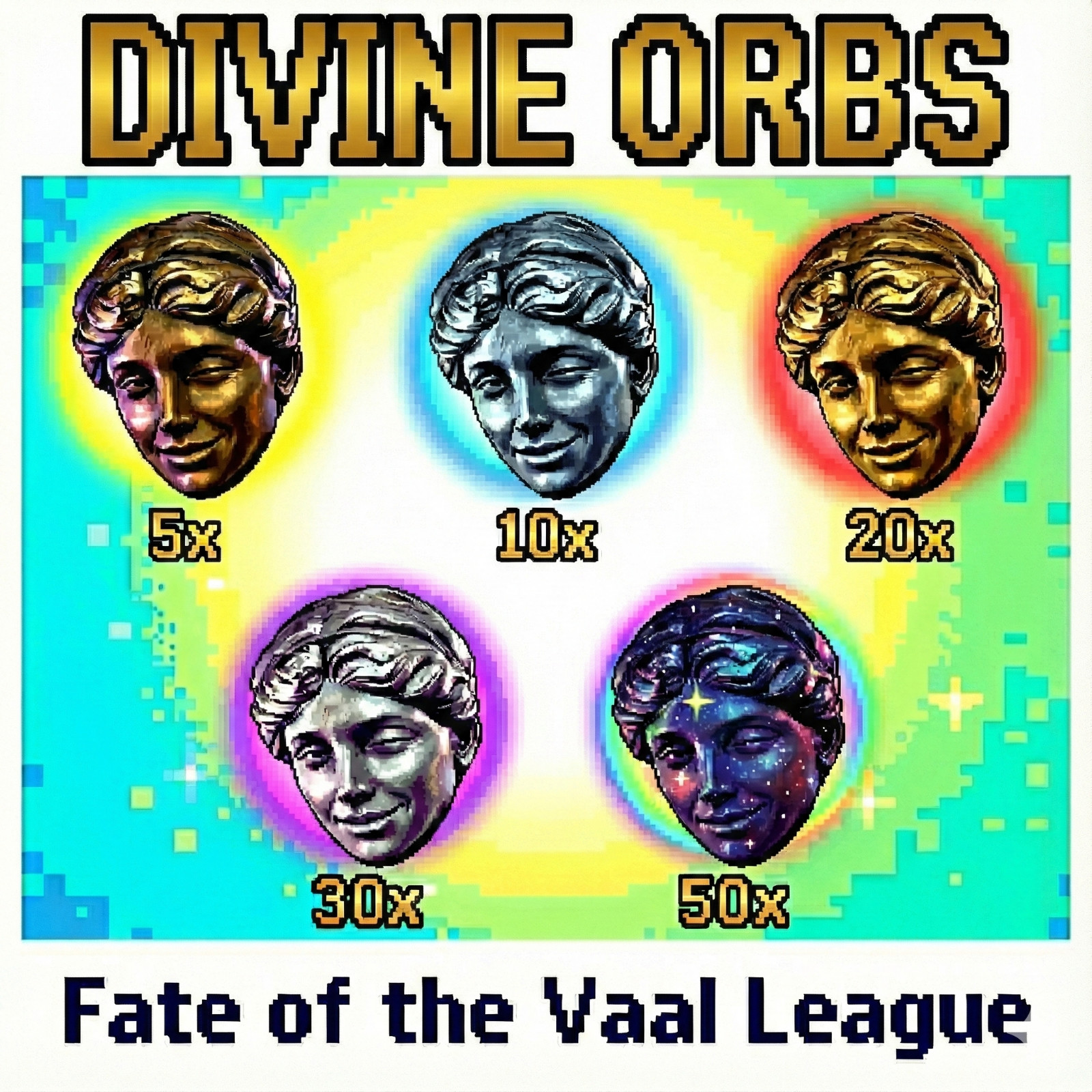 Divine Orb ⭐ 1000 = $15⭐Fate of the Vaal SC ✅ Fast Trade!