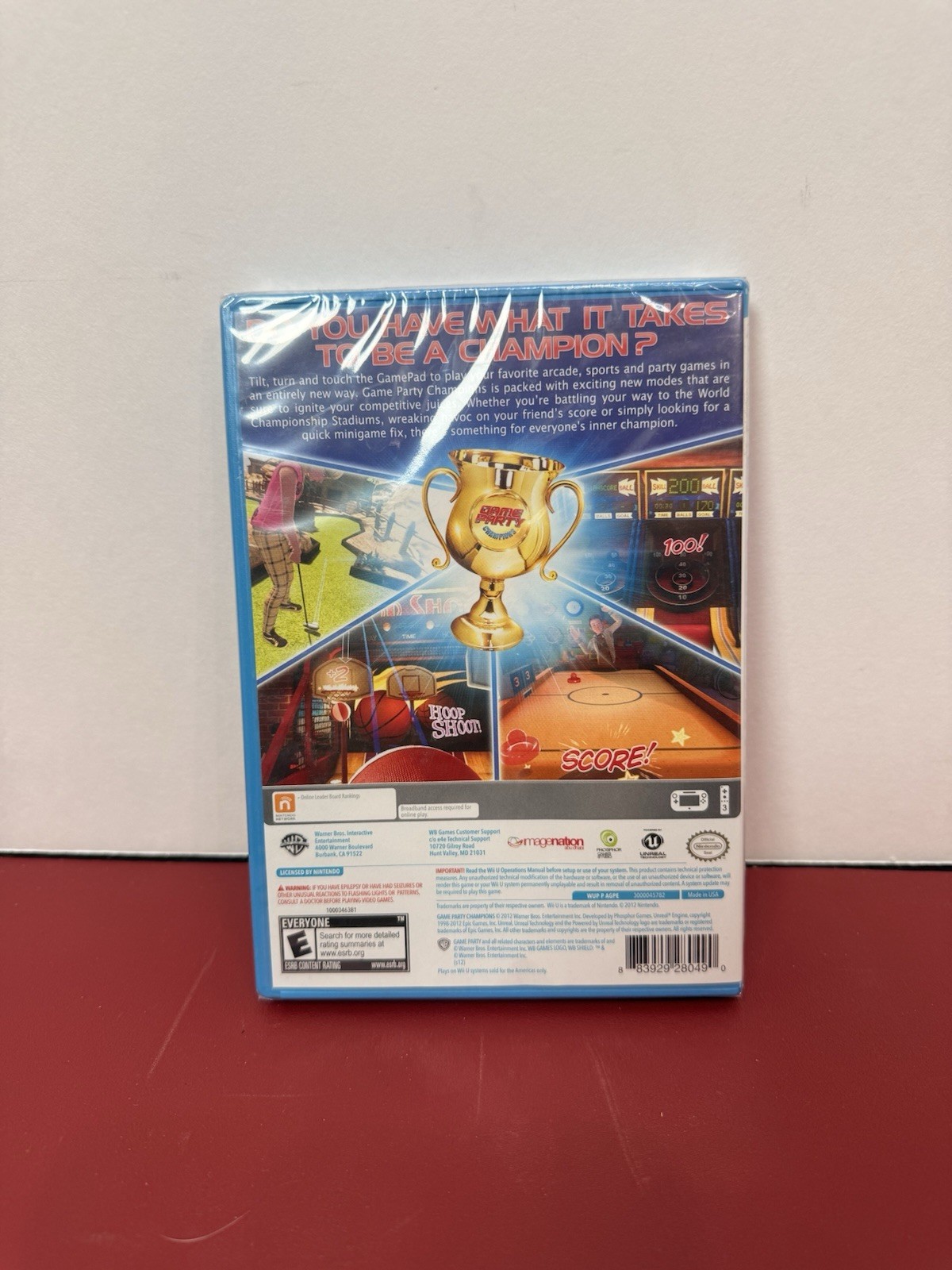 Game Party Champions – Nintendo Wii U BRAND NEW/SEALED