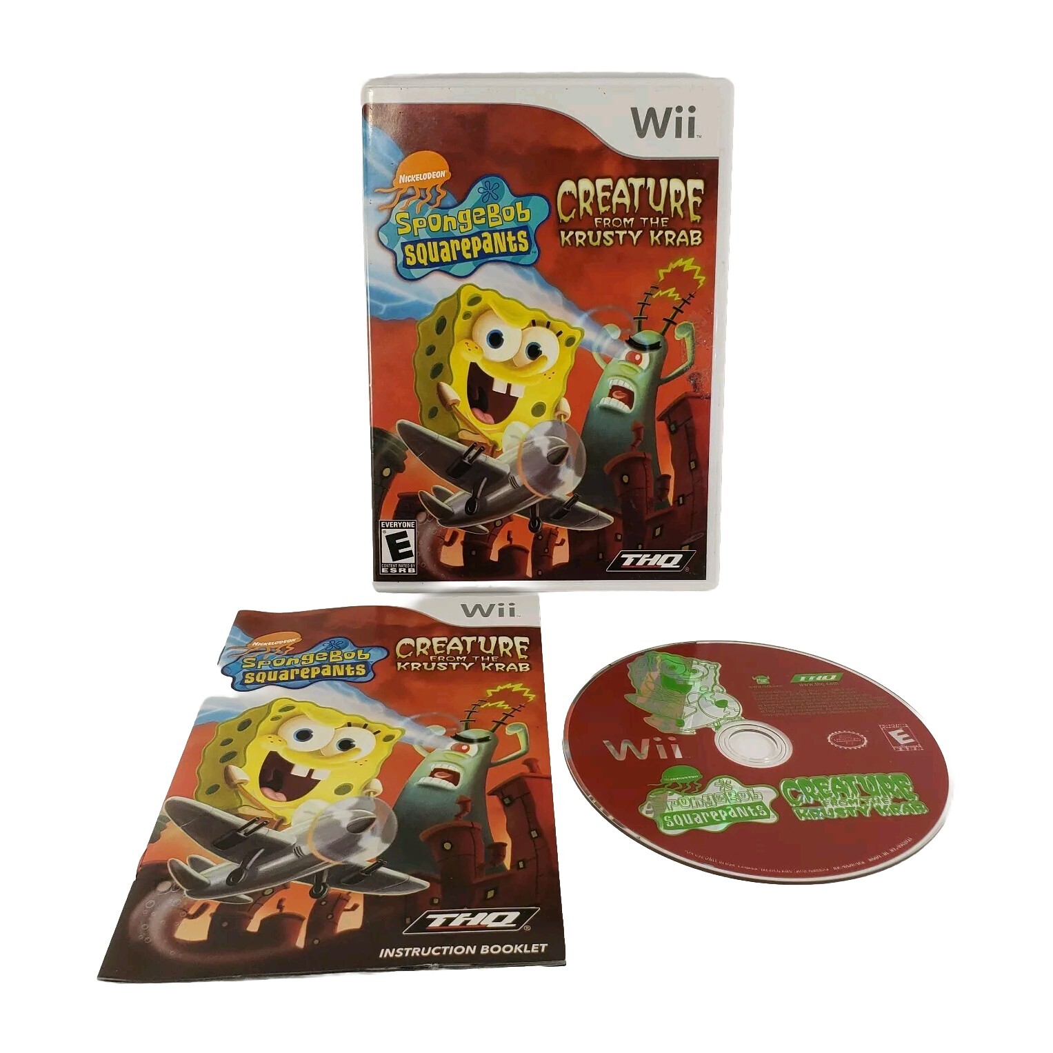 SpongeBob SquarePants: Creature from the Krusty Krab (Nintendo Wii, 2006)
