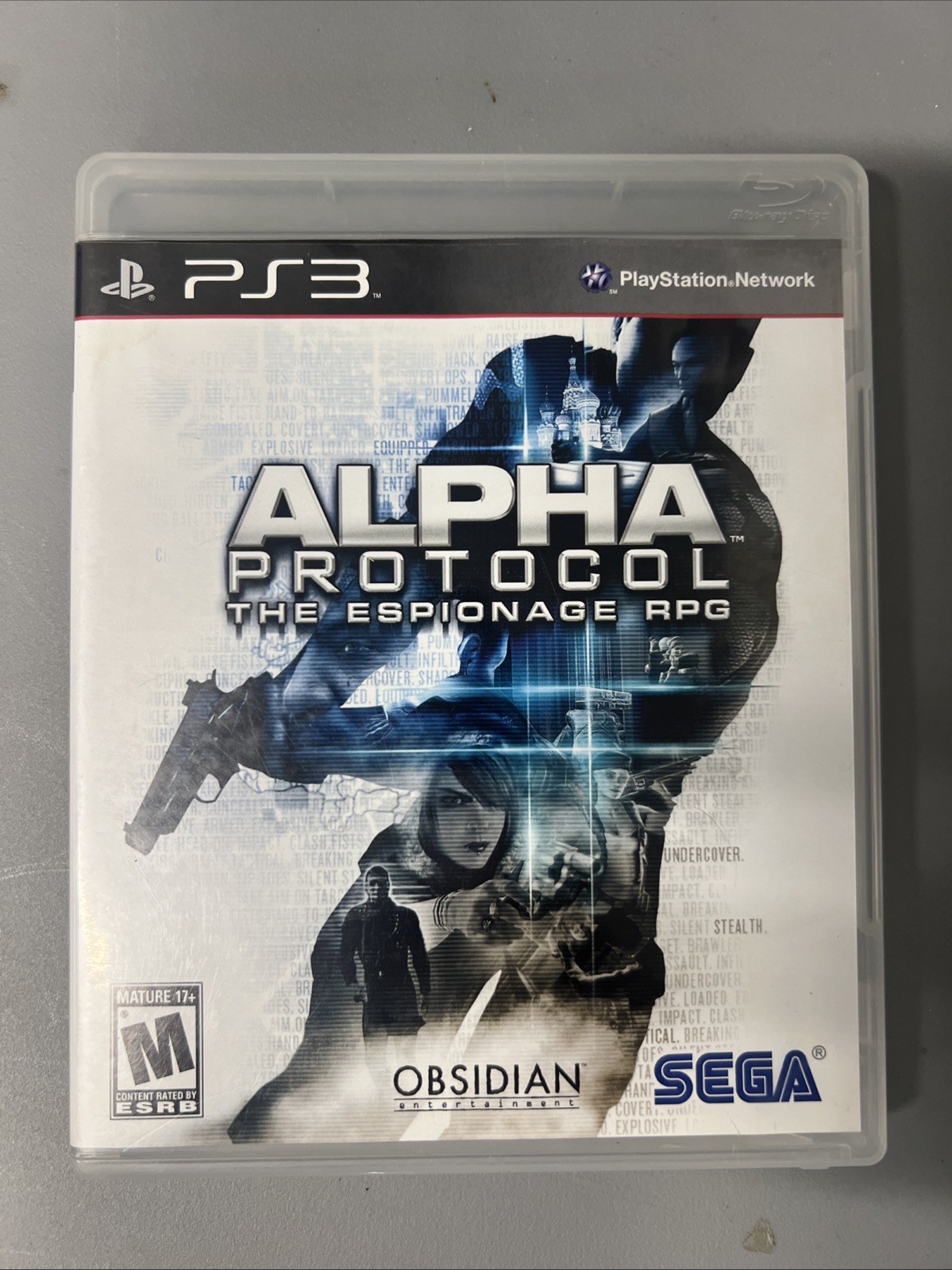Alpha Protocol Espionage RPG for Sony PlayStation 3