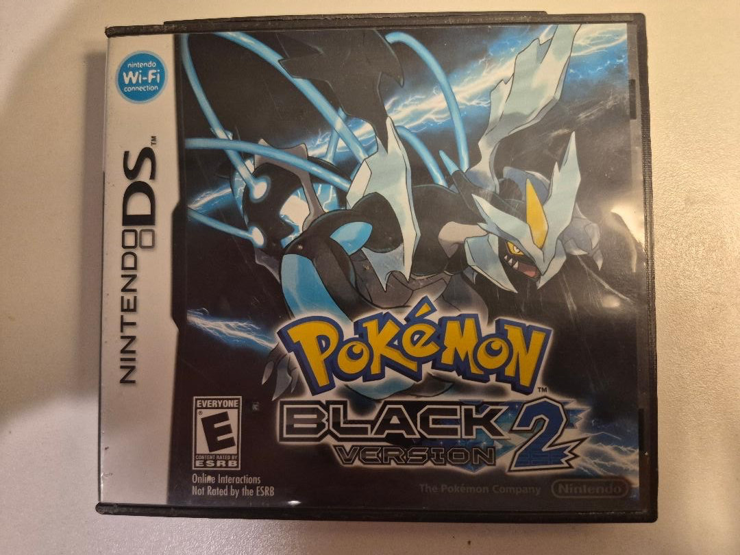 Pokémon Black Version 2 (Nintendo DS, 2012) **BOX ONLY** NO GAME