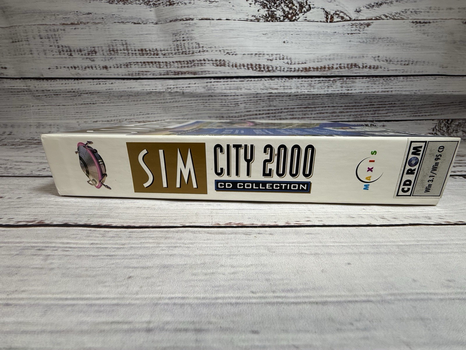 Maxis Sim City 2000 CD Collection PC /Windows Big Box Set – Mint CD and Manuals
