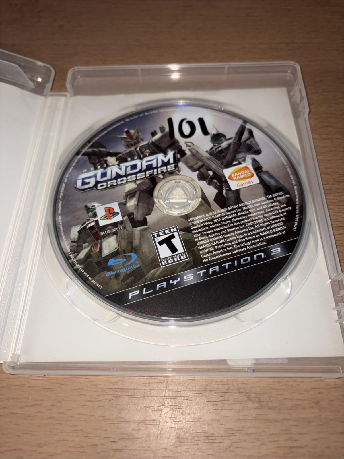 Mobile Suit Gundam: Crossfire Sony PlayStation 3, 2006 No Manual See pics