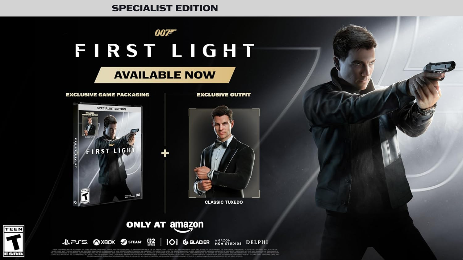 007 First Light Specialist Edition PS5 PlayStation 5 Video Game New