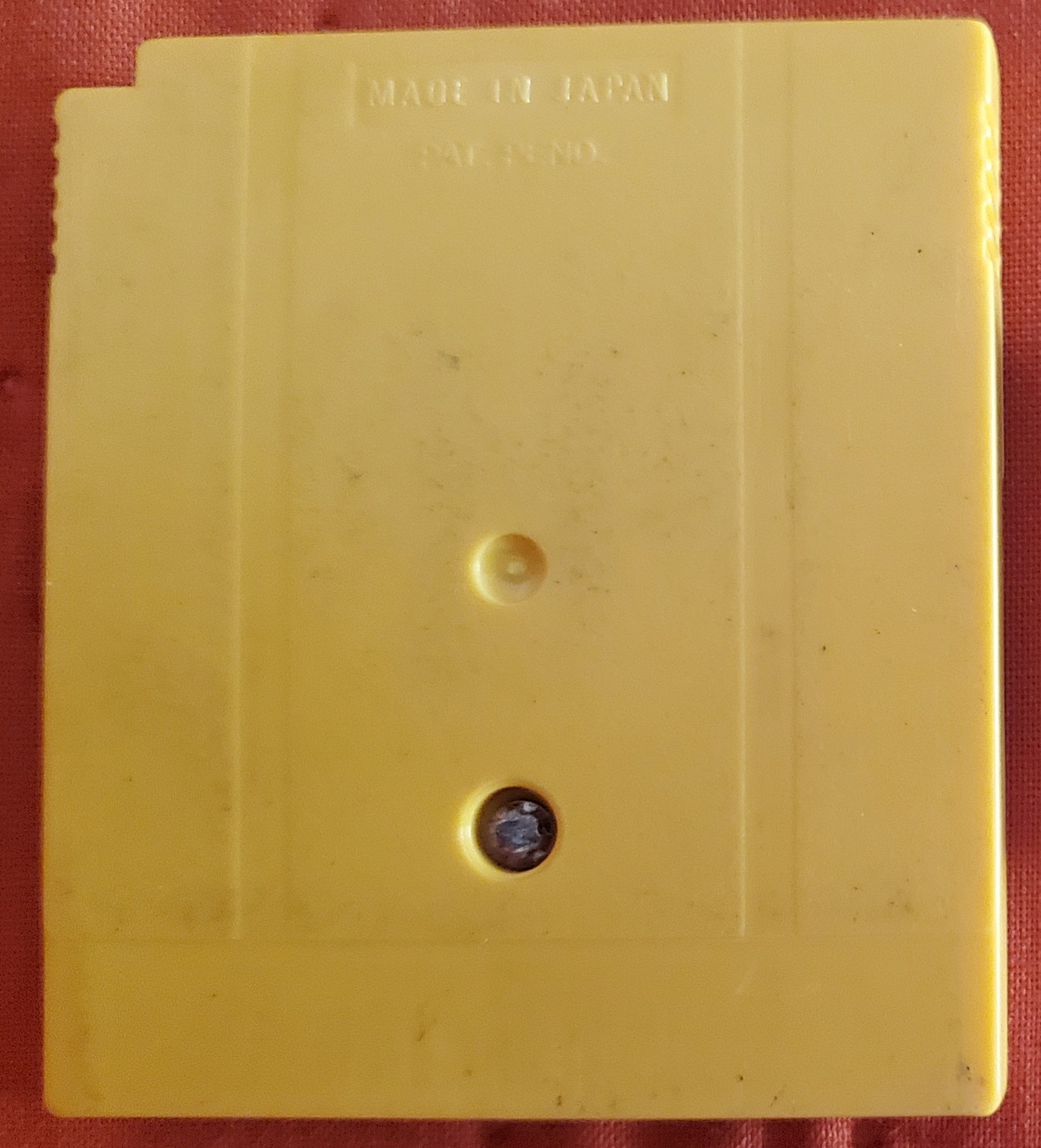 Pokémon Yellow Pikachu Edition Authentic Working (Game Boy, GBA) Unknown Battery