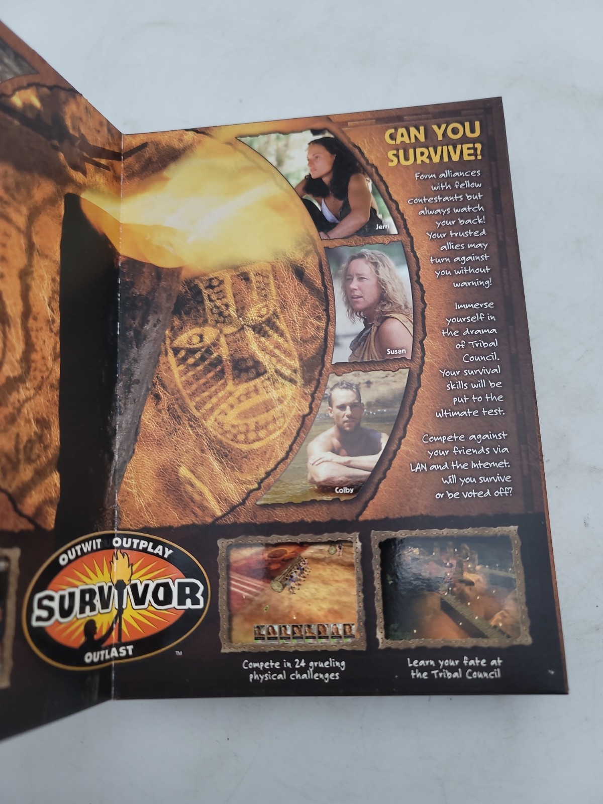 Survivor: The Interactive Game (PC, 2001) NEW Sealed