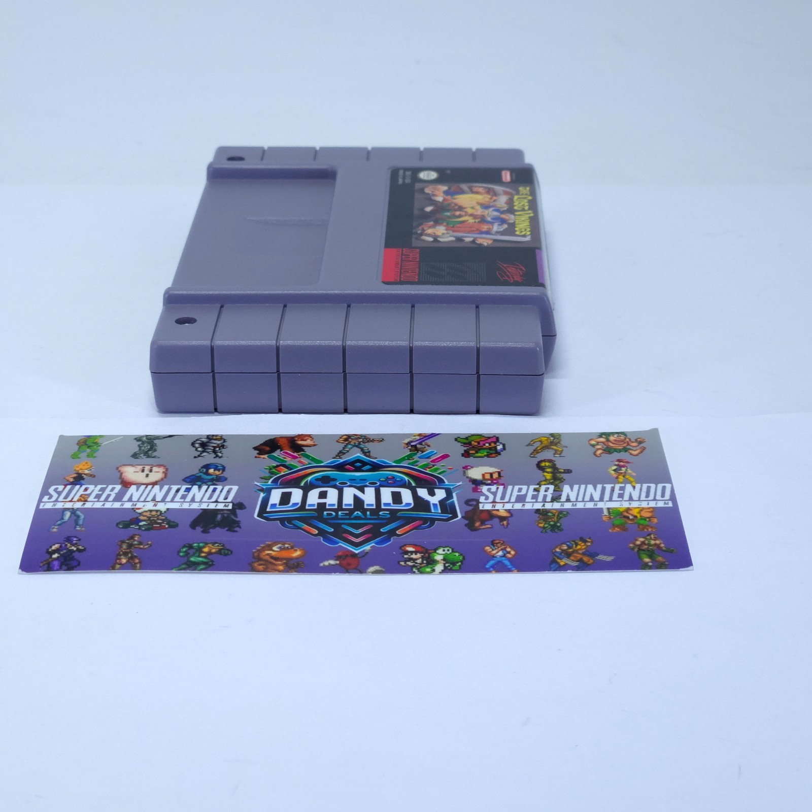 The Lost Vikings SNES W/ Box + Protector – Super Nintendo