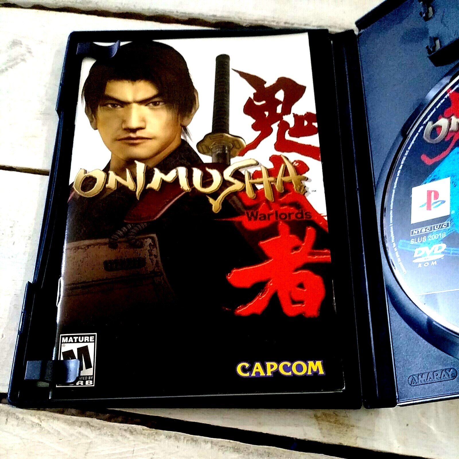 Onimusha Warlords PS2 Capcom Action Adventure Game Tested Works