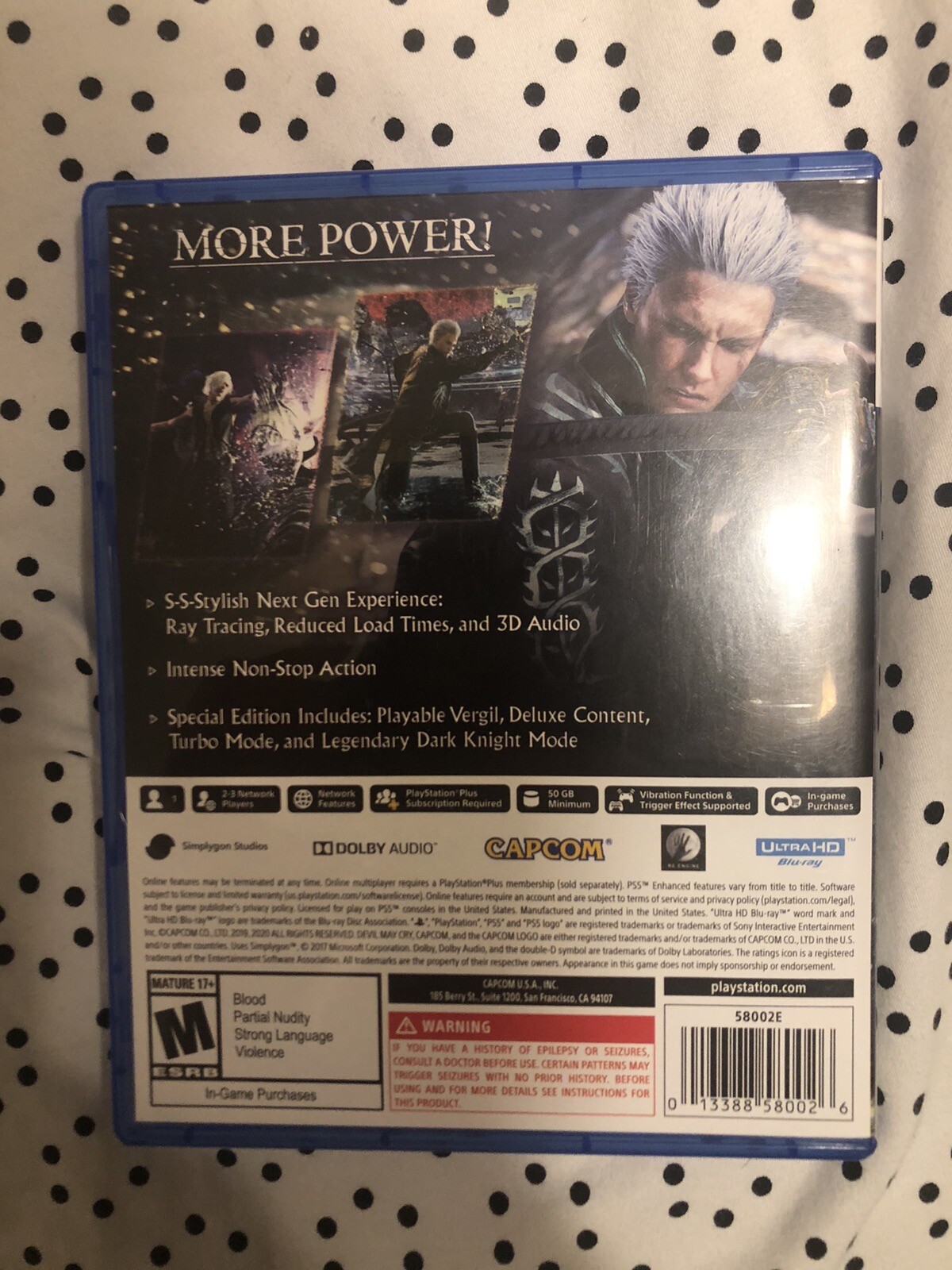 Devil May Cry 5 Special Edition – Sony PlayStation 5 RARE PS5 Game NTSC
