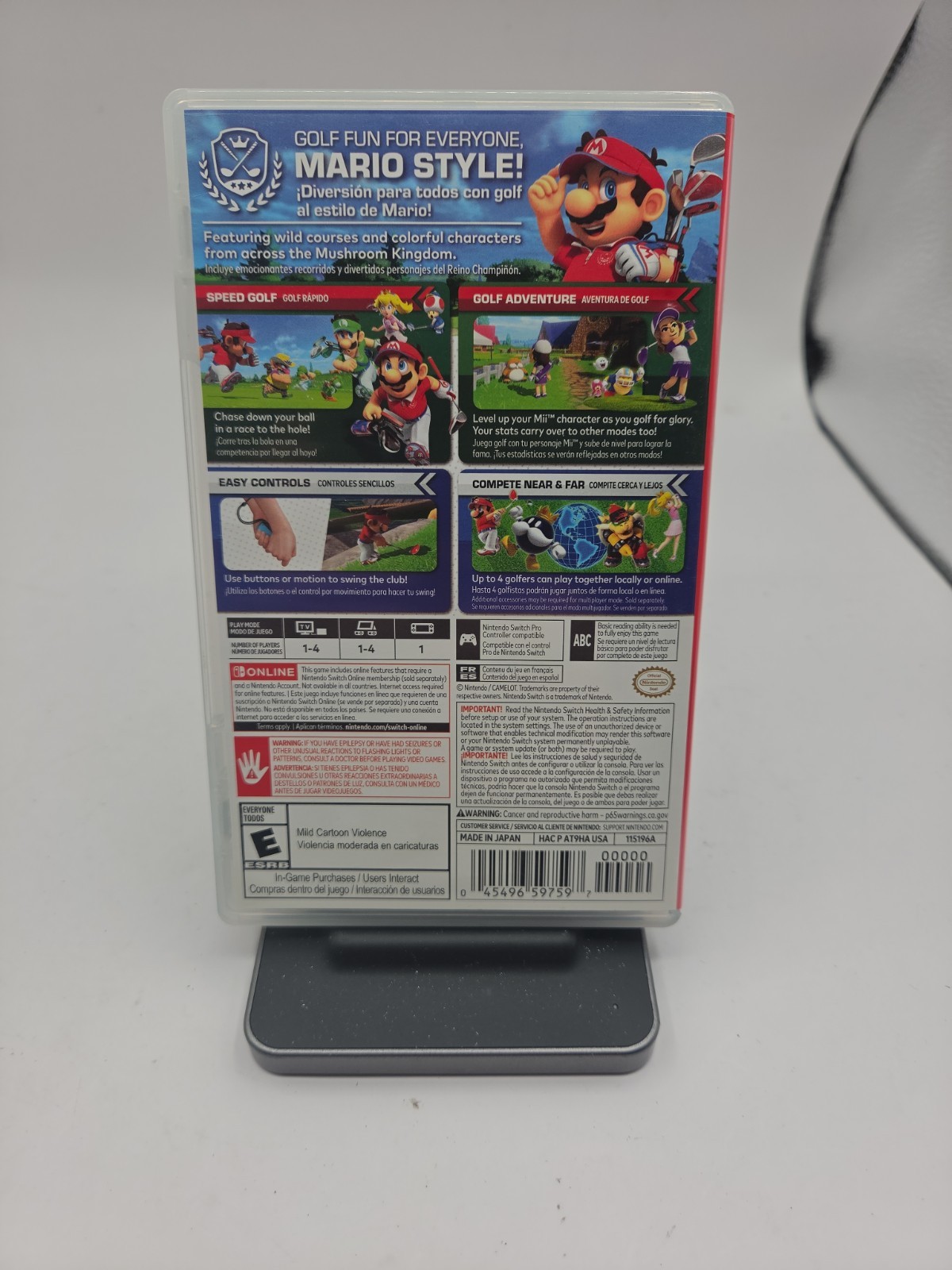 Mario Golf: Super Rush – Nintendo Switch Physical