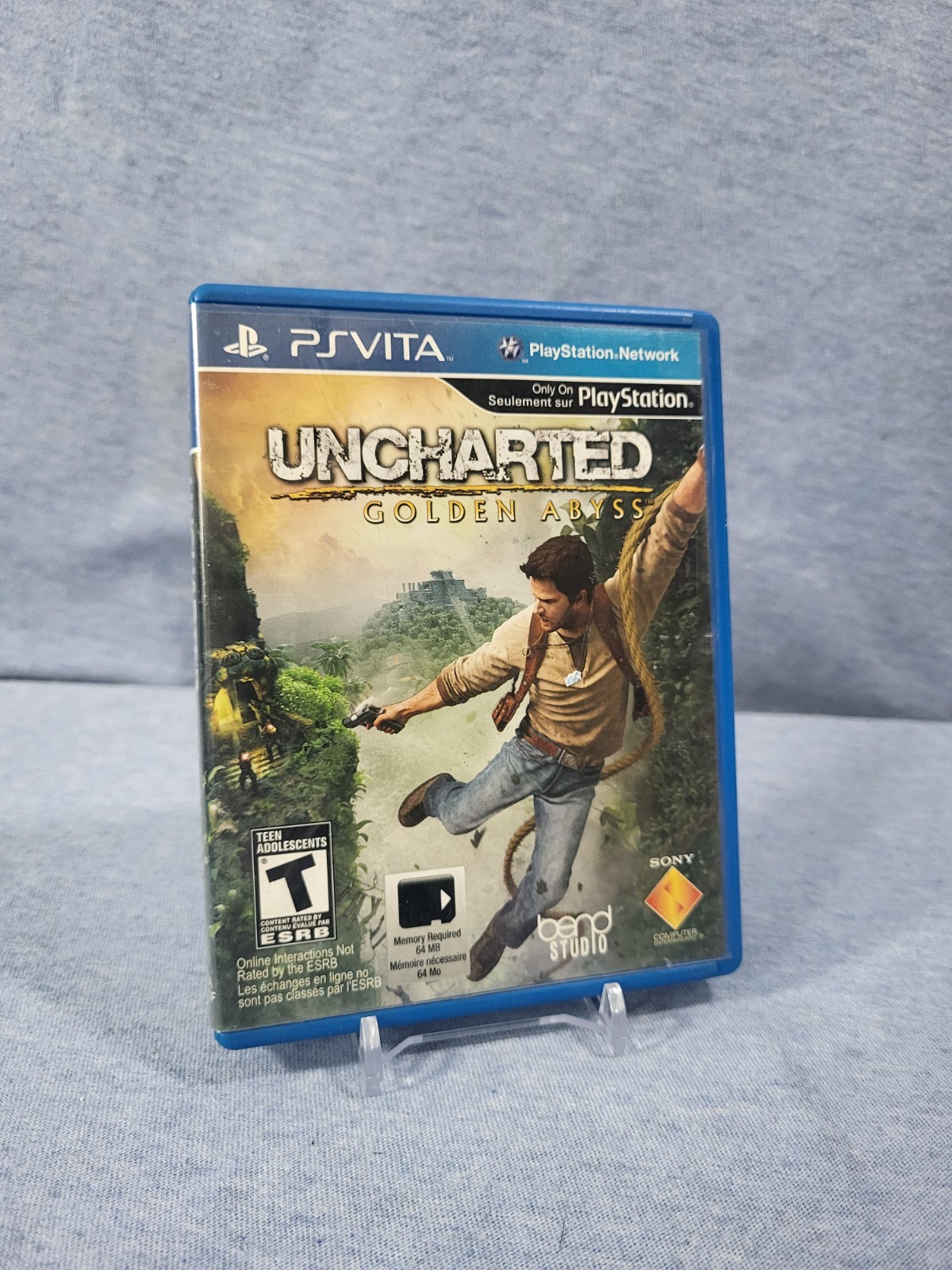 Uncharted Golden Abyss (PlayStation Vita PSVITA) Complete In Box CIB