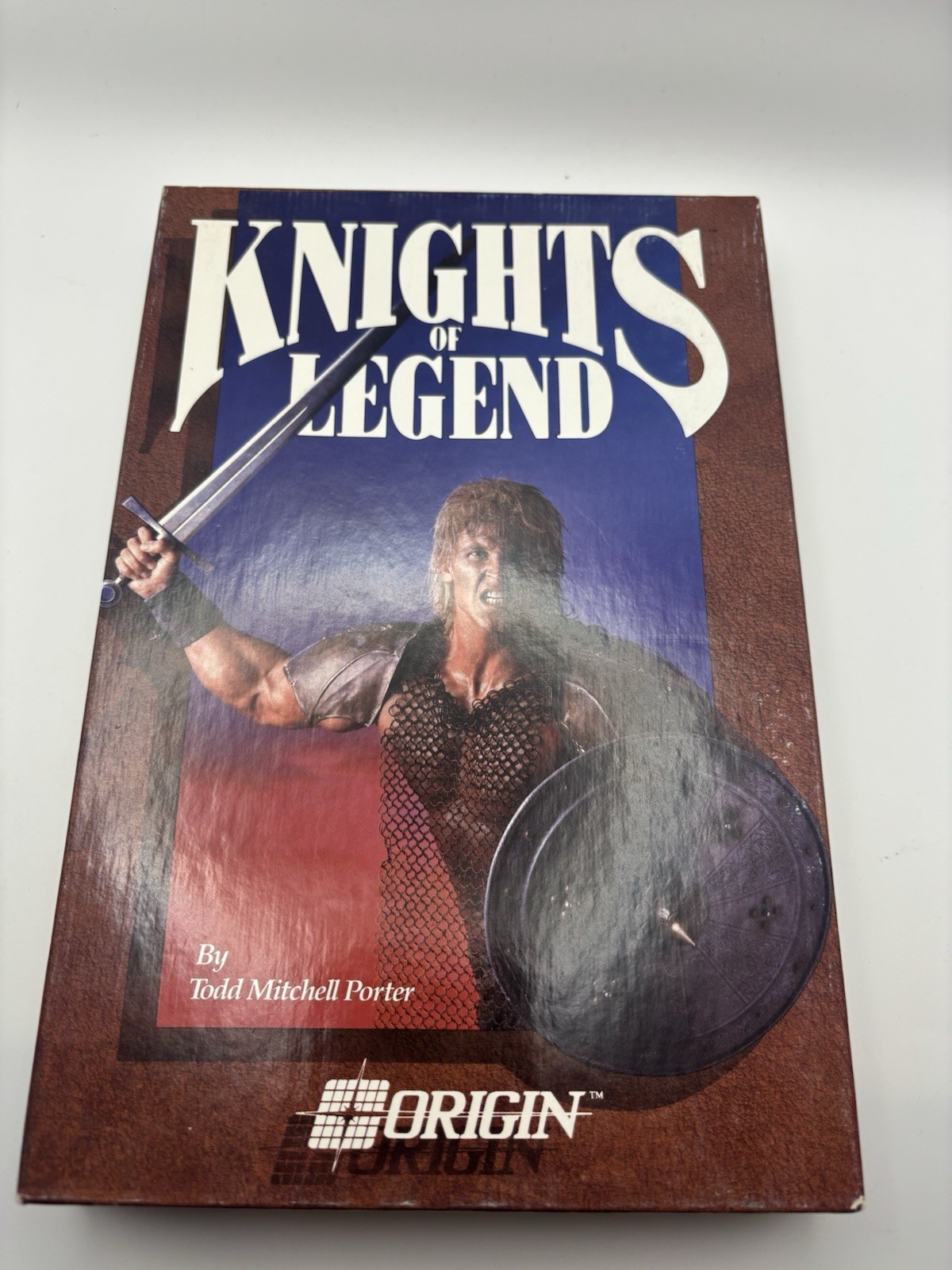 Knights of Legend PC Game Origin Retro RPG MS-DOS Big Box Apple IIe IIc TESTED